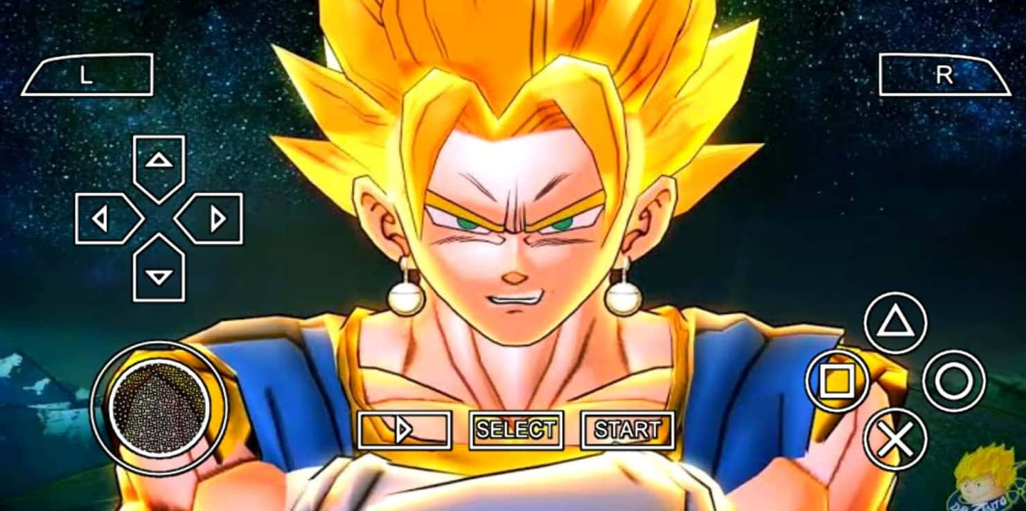 Dragon Ball Super Games, golden-haired anime warrior, starry night sky, HD Desktop Wallpaper