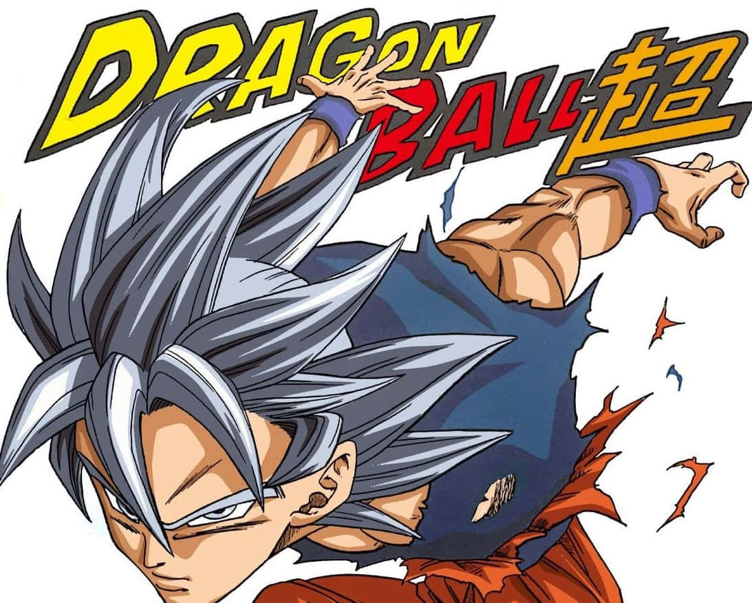 Dragon Ball Super Manga, spiky silver hair, intense eyes, SD Desktop Wallpaper