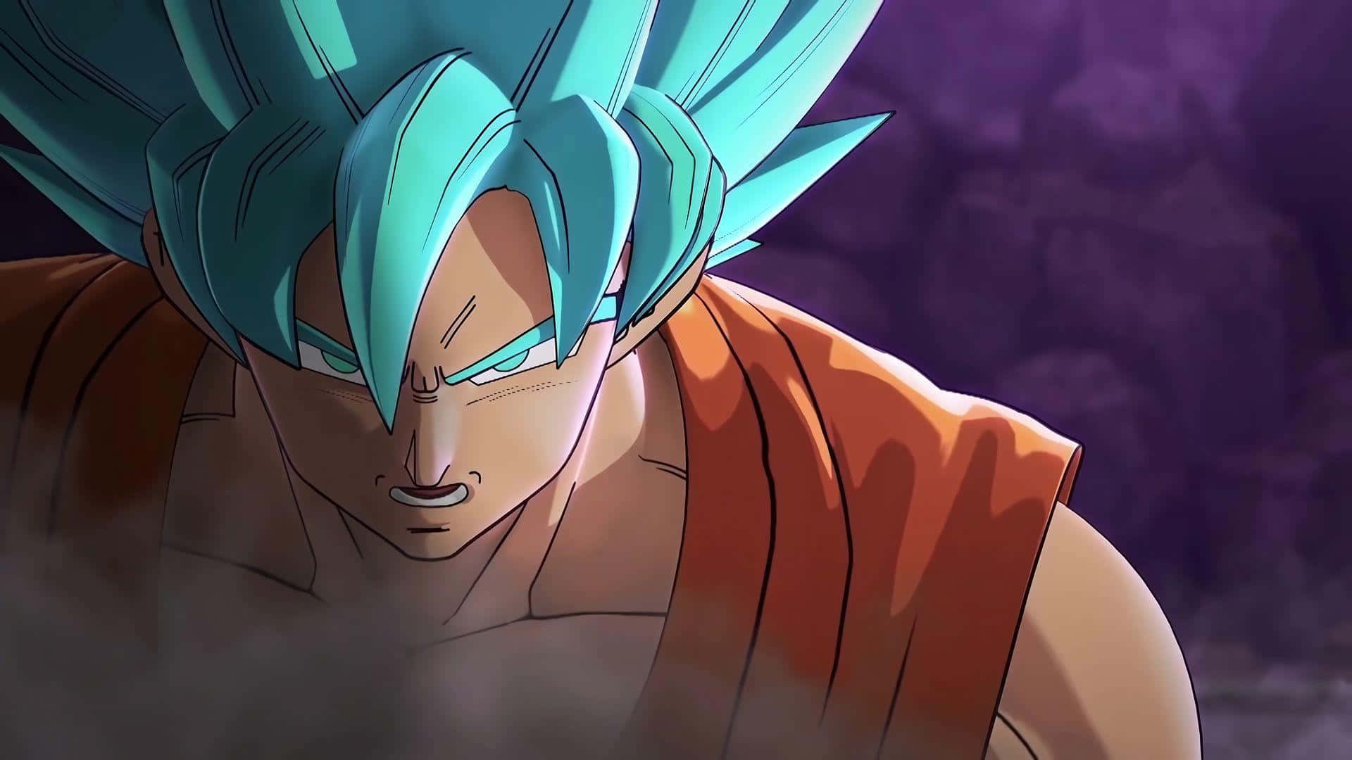 Dragon Ball Xenoverse, spiky blue hair, orange gi, Full HD Desktop Wallpaper