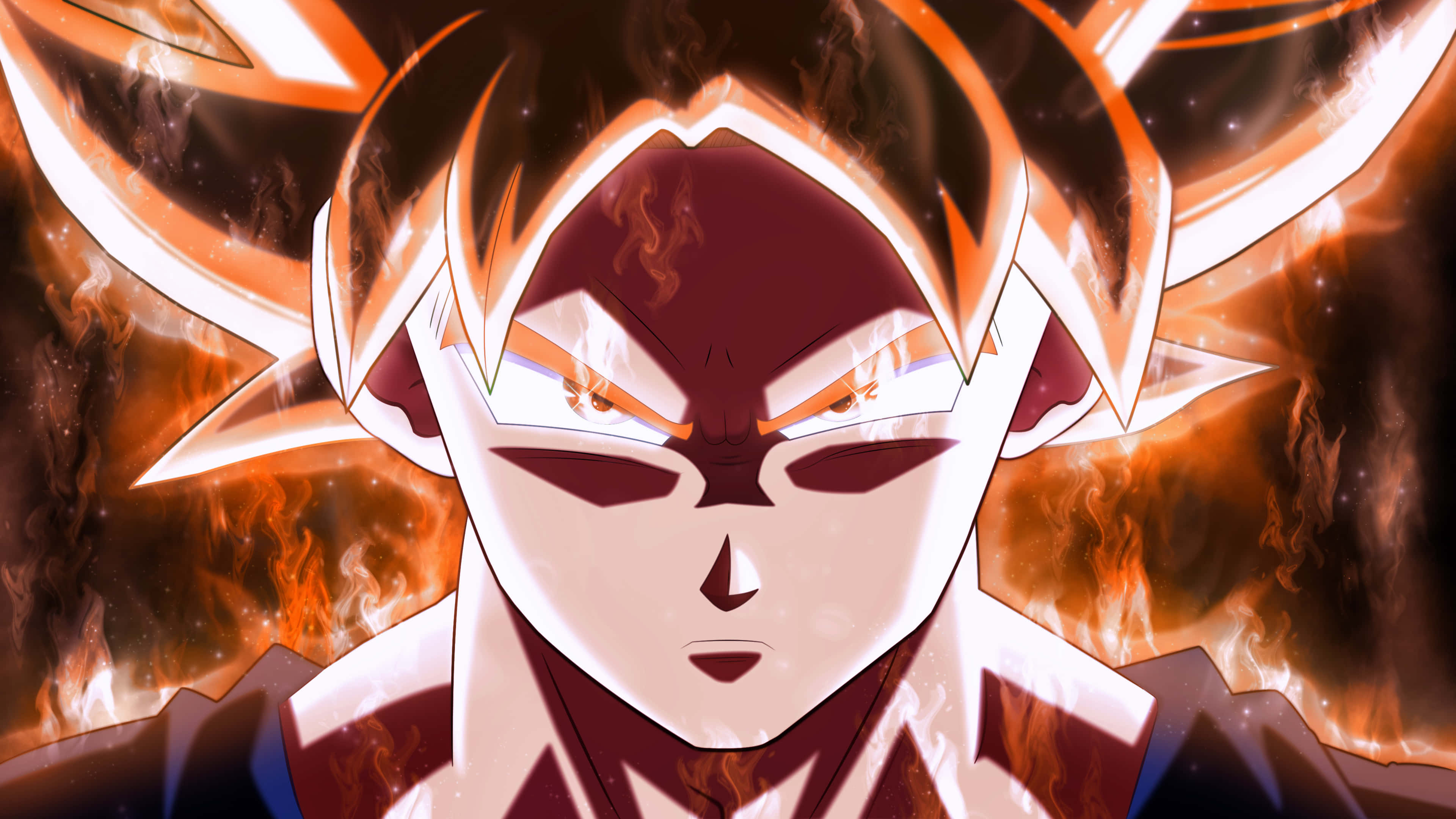 Dragon Ball Z, 4K PC, spiky hair, 4K Desktop Wallpaper