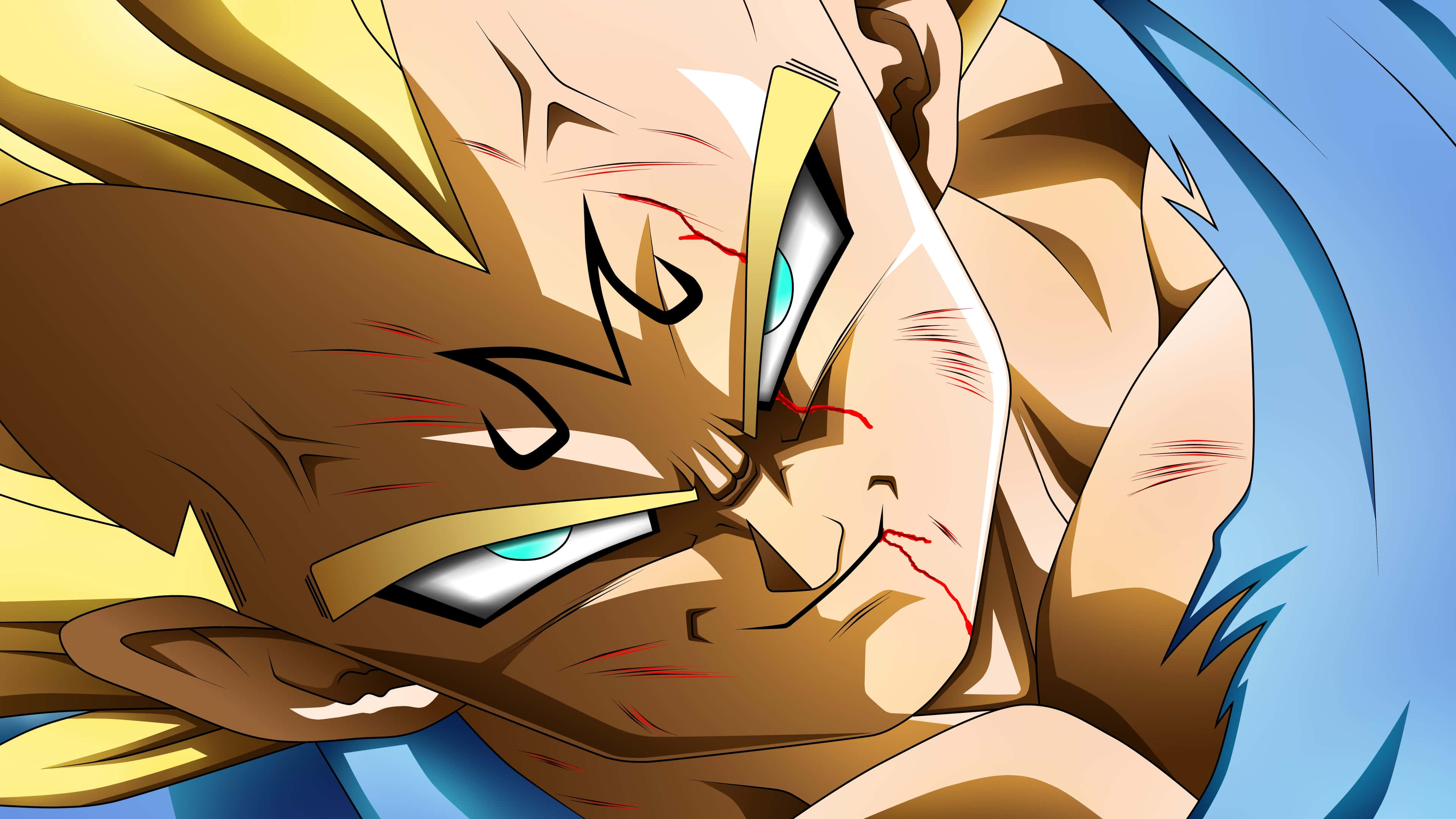 Dragon Ball Z, 4K PC, anime warrior, 4K Desktop Wallpaper