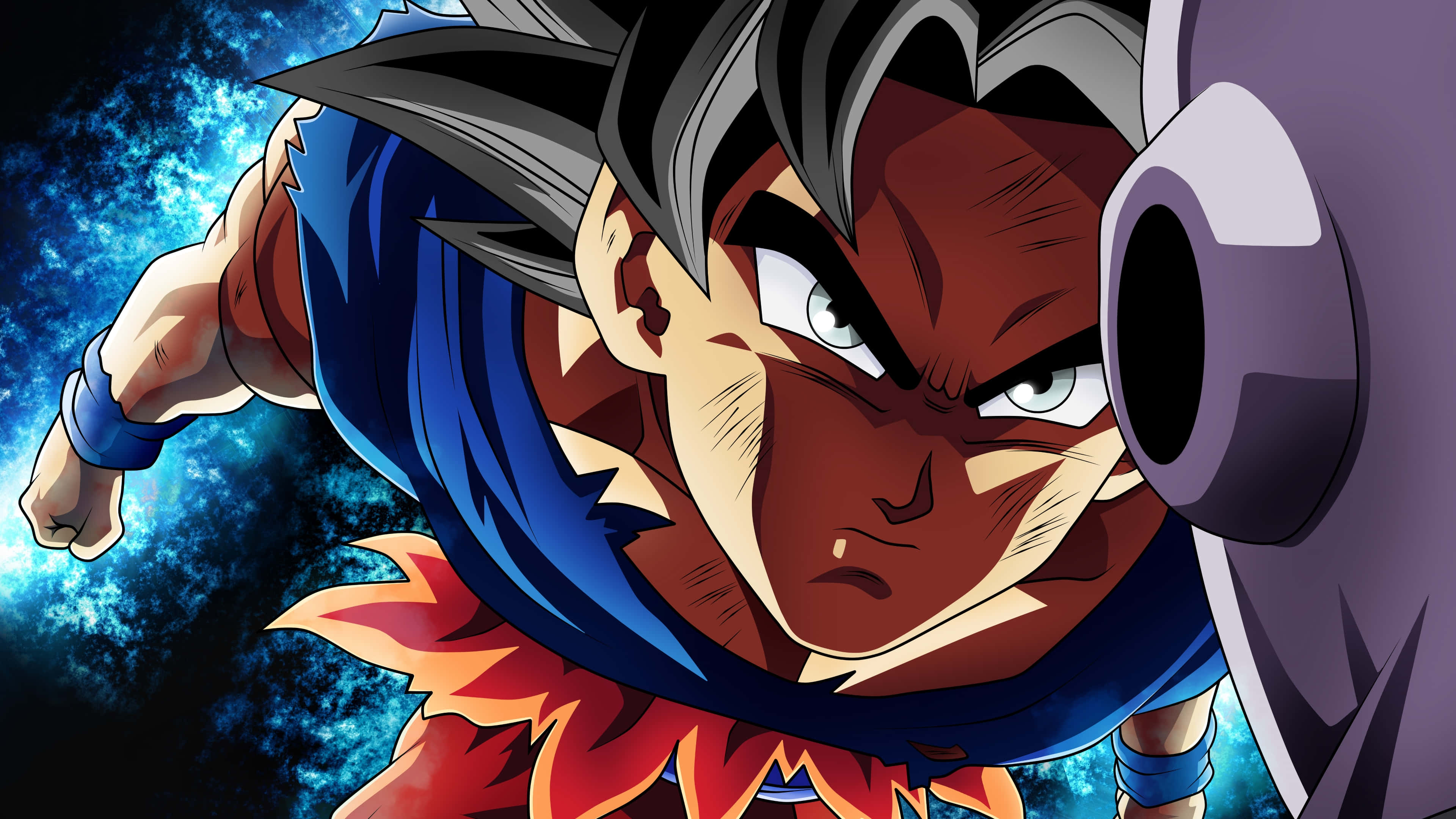 Dragon Ball Z, 4K resolution, anime warrior, 4K Desktop Wallpaper