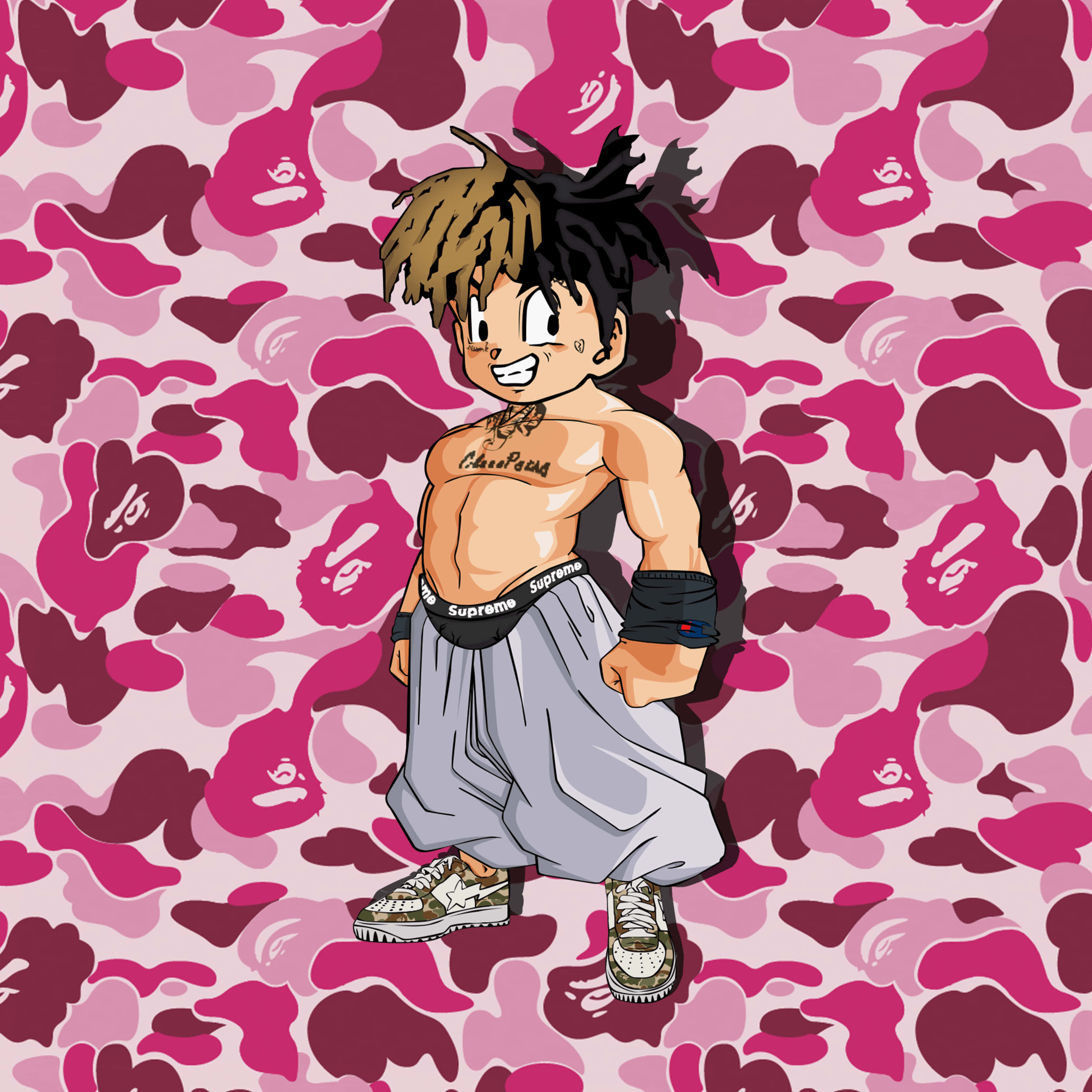 Dragon Ball Z, anime boy, spiky hair, 2K Desktop Wallpaper