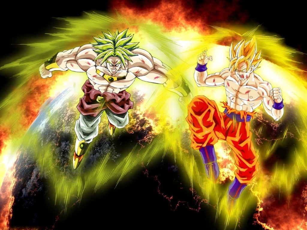 Dragon Ball Z Broly, Broly, anime warriors, SD Desktop Wallpaper