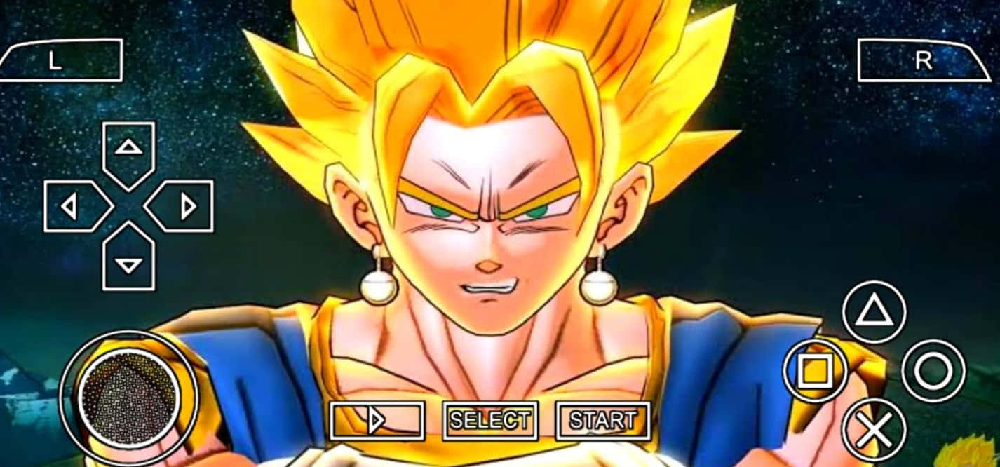 Dragon Ball Z, golden-haired Saiyan warrior, glowing eyes, HD Desktop Wallpaper