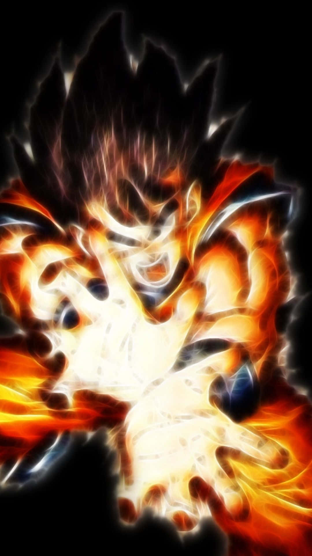 Dragon Ball Z, anime character, spiky hair, Full HD Phone Wallpaper