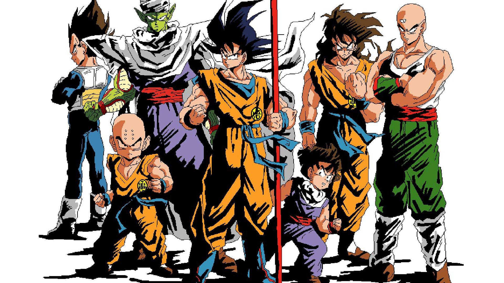 Dragon Ball, Super Saiyan, anime characters, Full HD Desktop Wallpaper