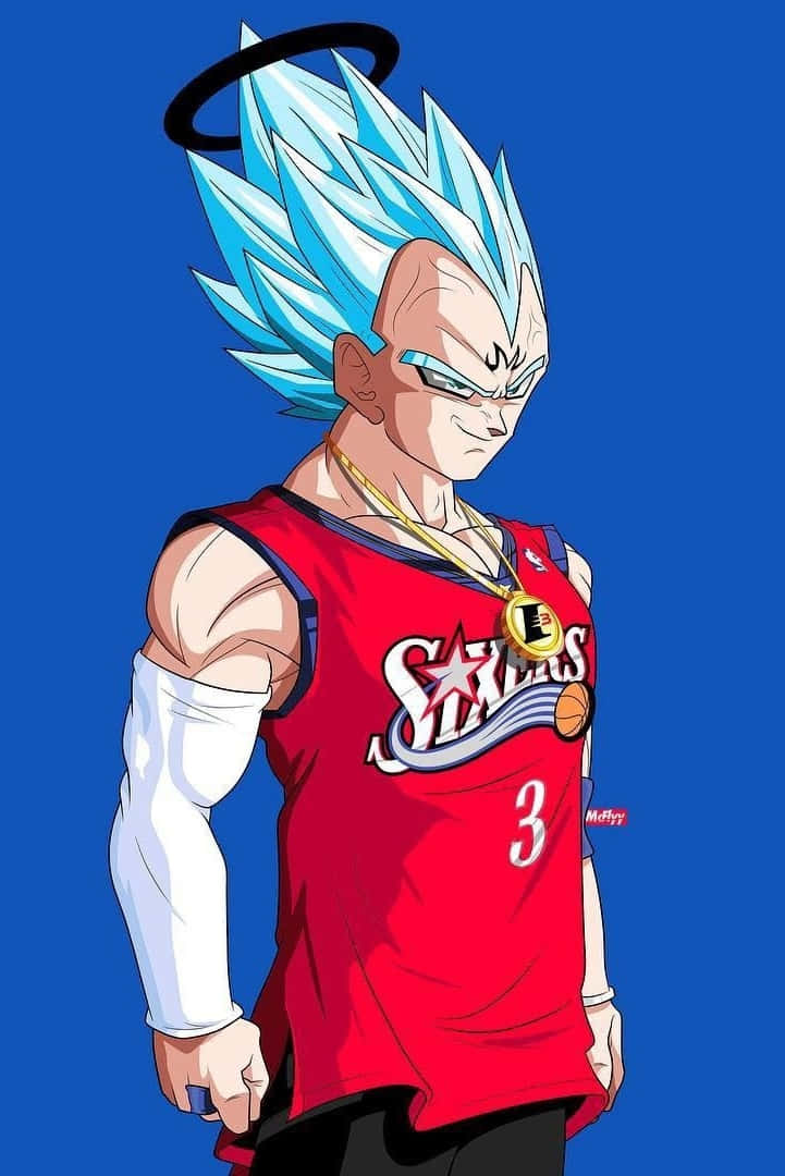 Dragon Ball Z, Trunks, spiky blue hair, SD Phone Wallpaper