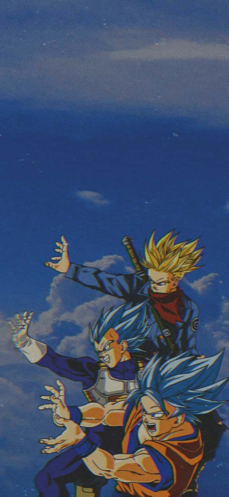 Dragon Ball Z, Trunks, spiky-haired anime warriors, HD Phone Wallpaper