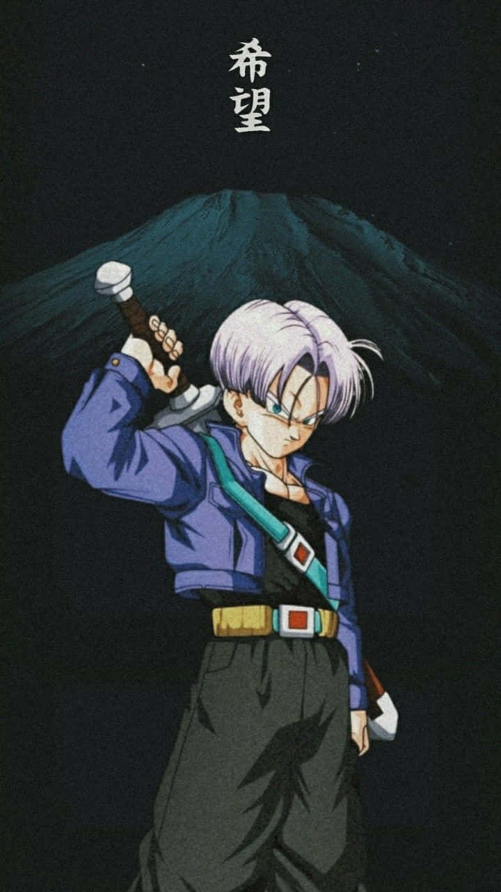 Dragon Ball Z, Trunks, silver hair, HD Phone Wallpaper