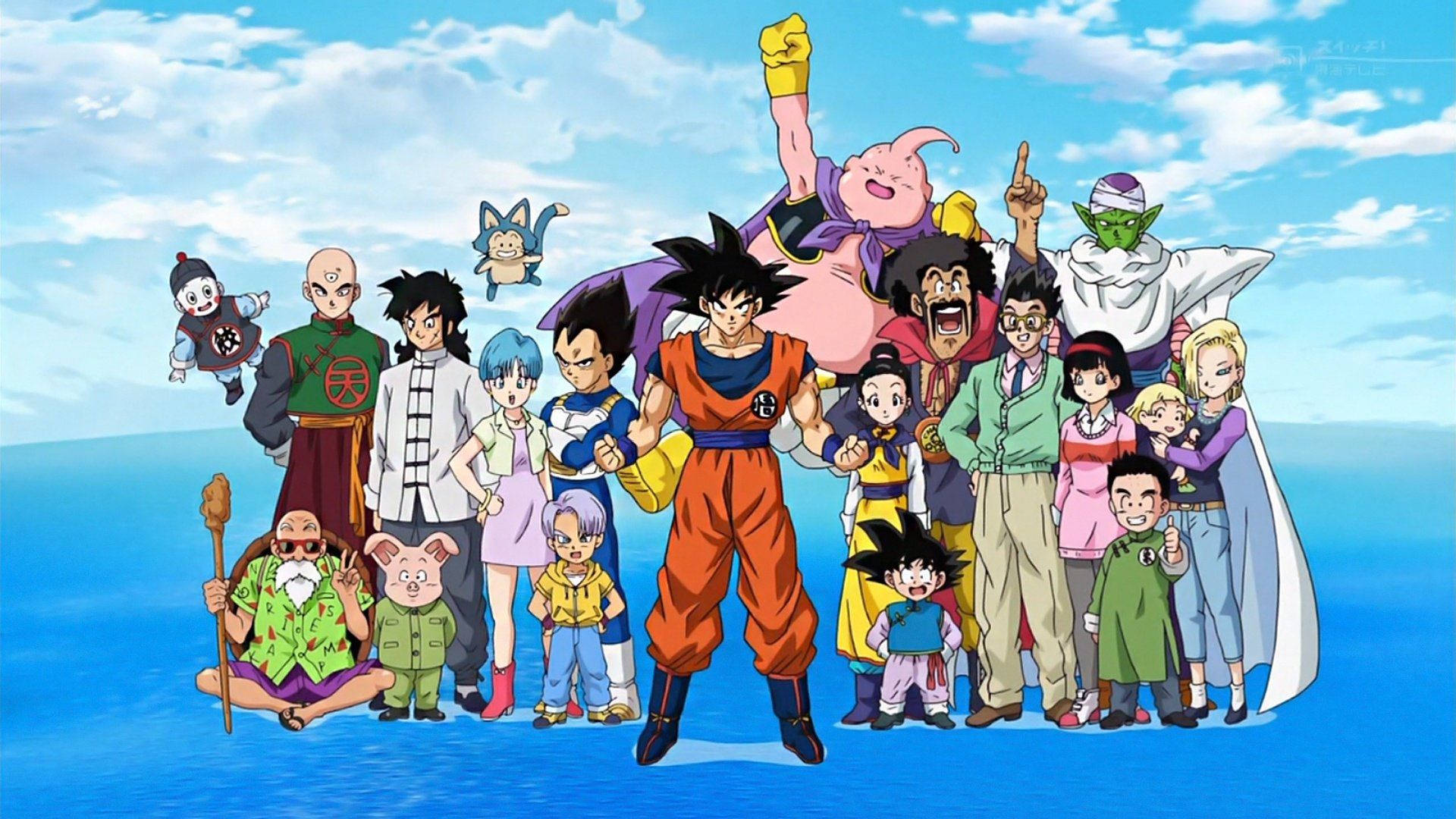 Dragon Ball, anime, group shot, Full HD Desktop Wallpaper