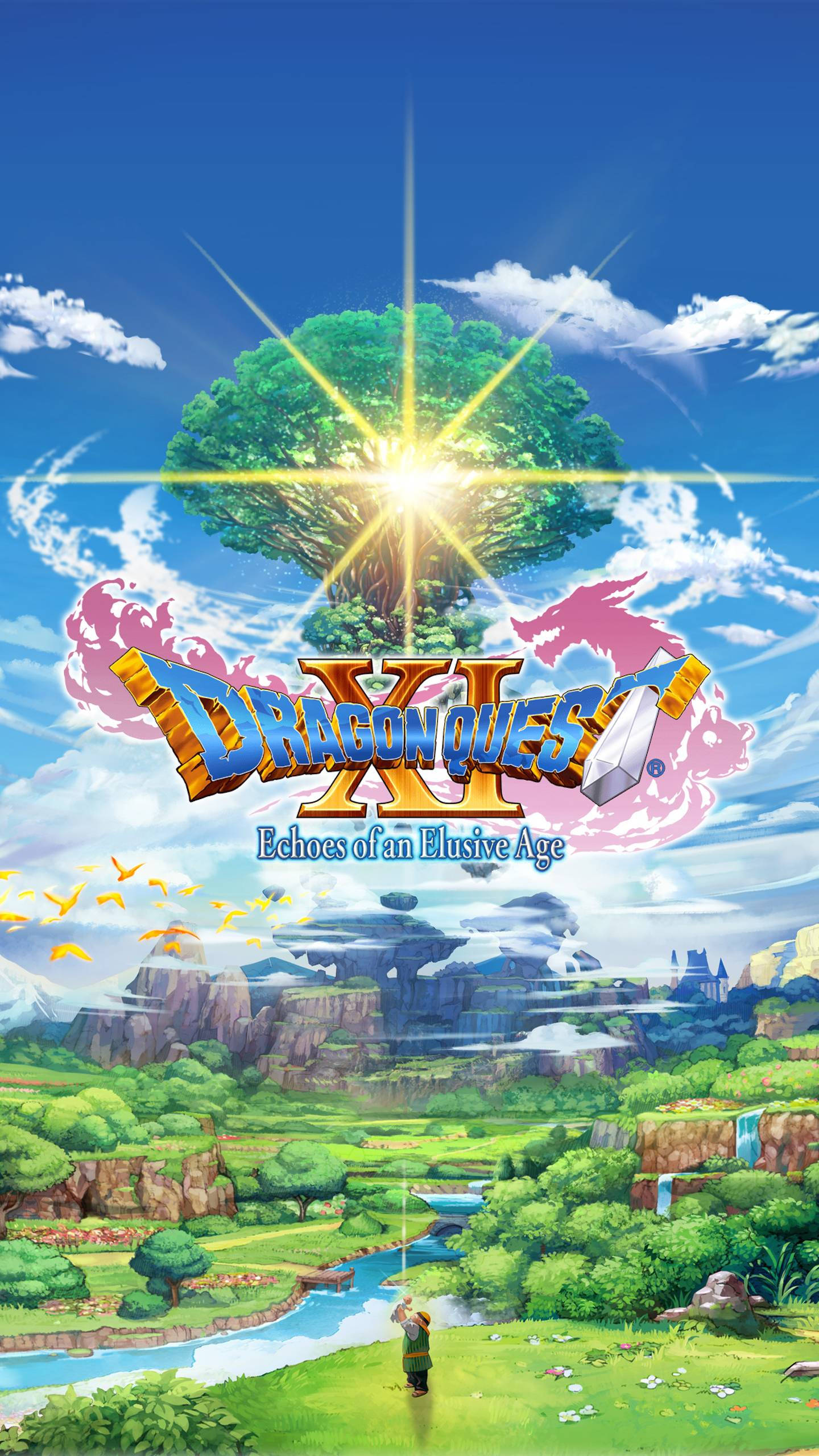 Dragon Quest, iPhone, adventurer, 2K Phone Wallpaper
