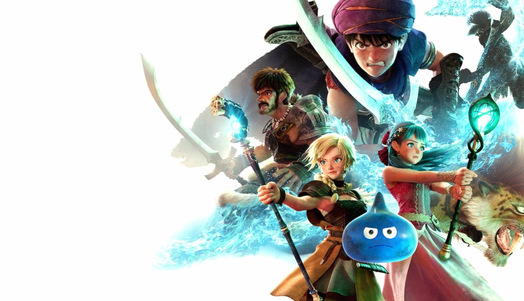 Dragon Quest, iPhone, fantasy adventurers, HD Desktop Wallpaper