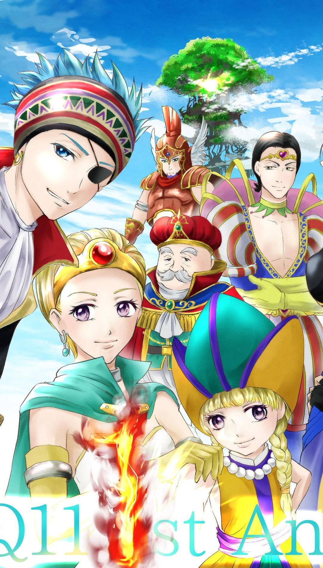 Dragon Quest, smartphone, anime wallpaper, HD Phone Wallpaper