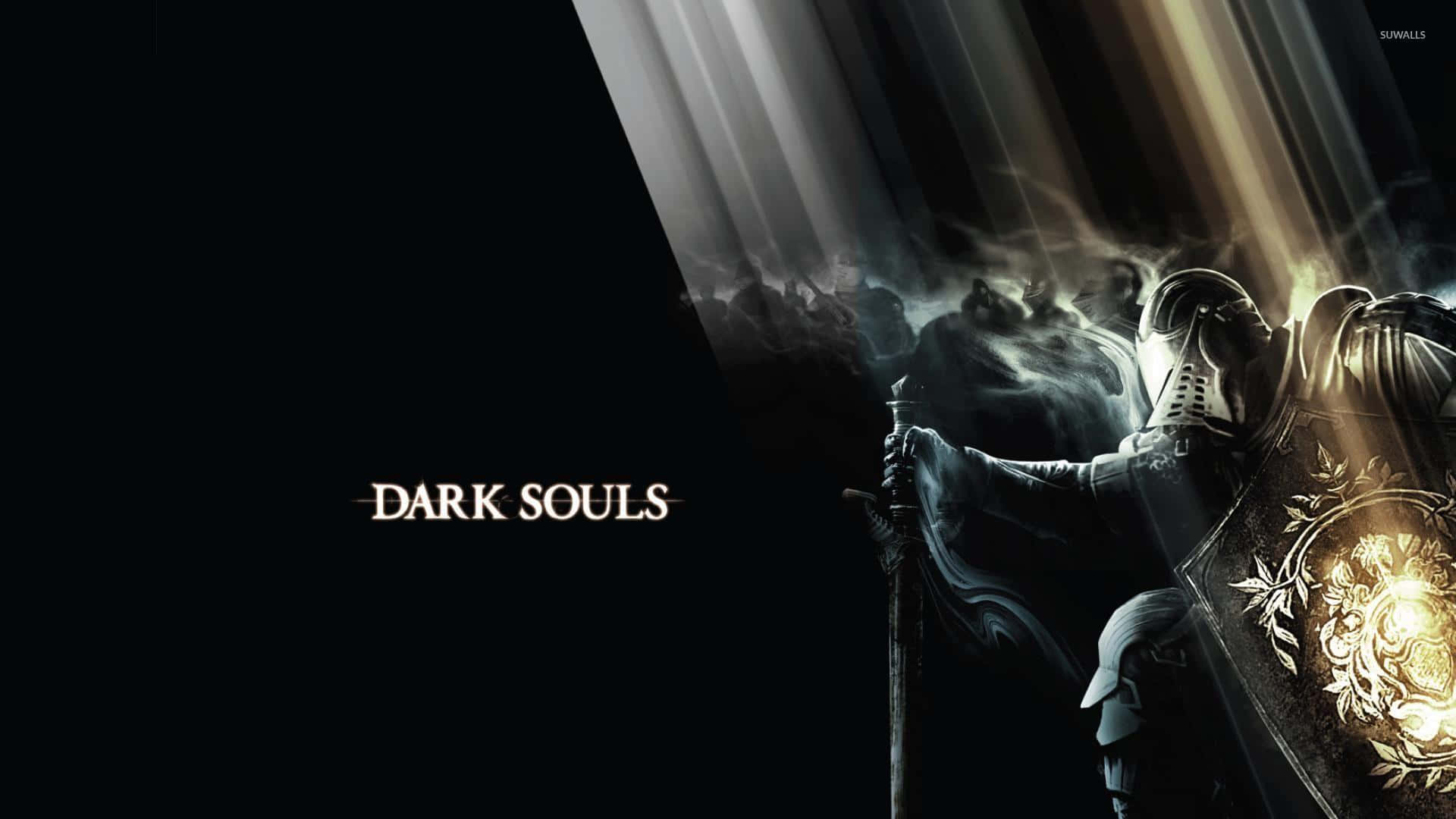 Dragon Slayer Ornstein, ornate armor, divine light, Full HD Desktop Wallpaper