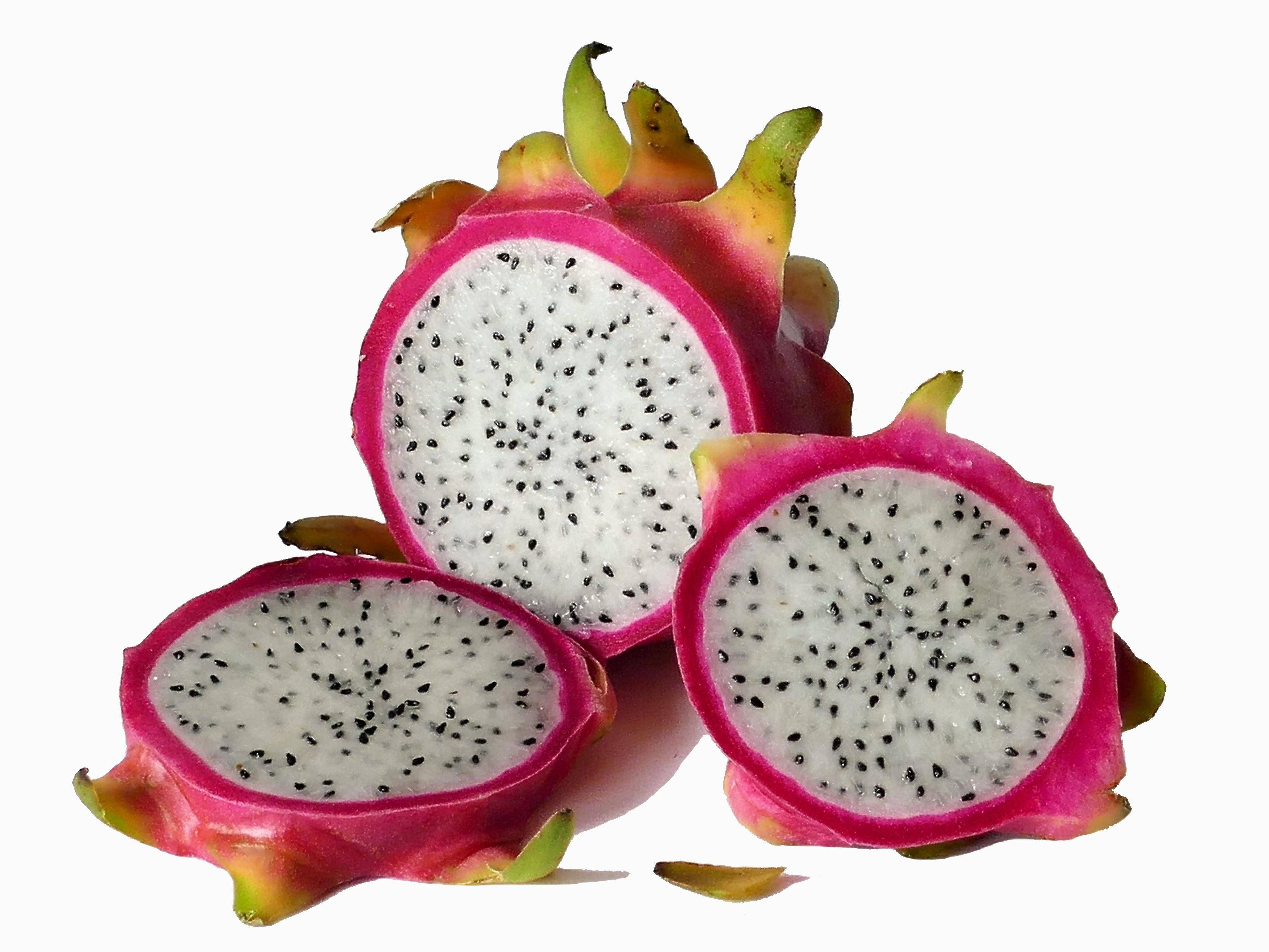 dragonfruit, pink, white flesh, 4K Desktop Wallpaper