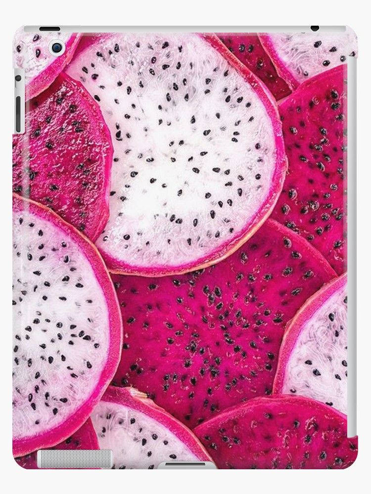 Dragonfruit, pink, white flesh, SD Phone Wallpaper