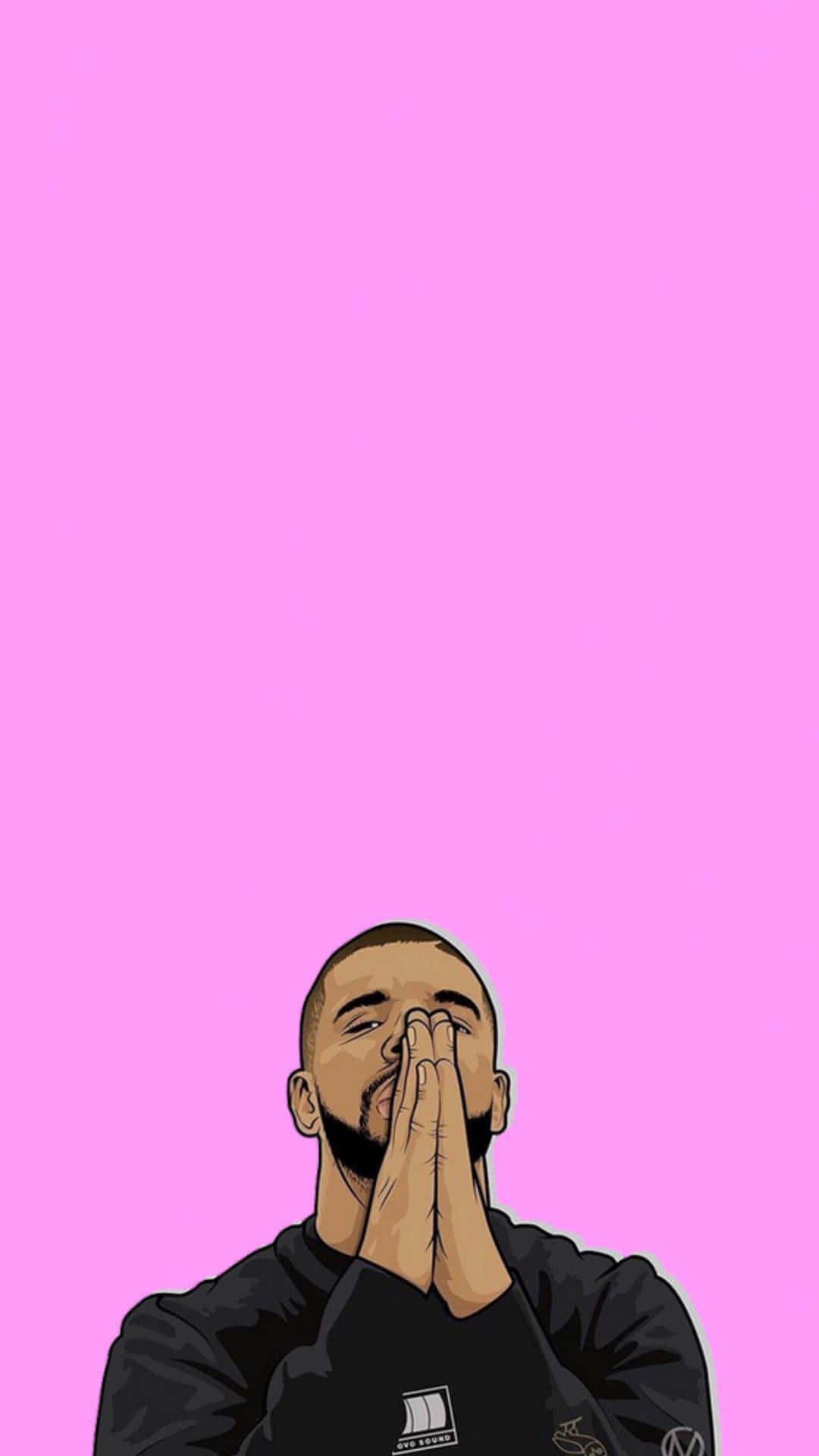 Drake Computer, black hoodie, prayer, Full HD Phone Wallpaper