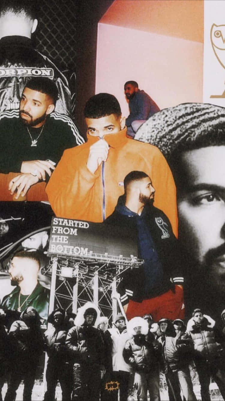Drake, aesthetic, urban backdrop, HD Phone Wallpaper