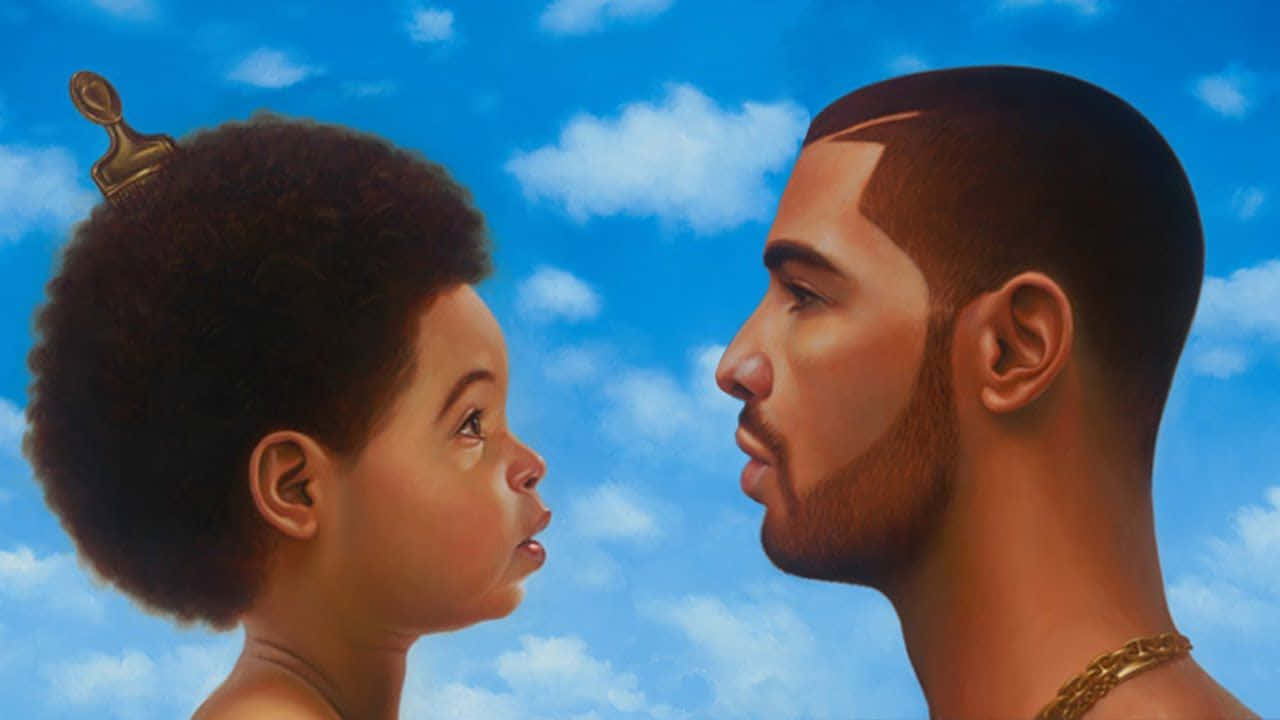 Drake Nothing Was The Same, tiny crown, bright blue sky, HD Desktop Wallpaper