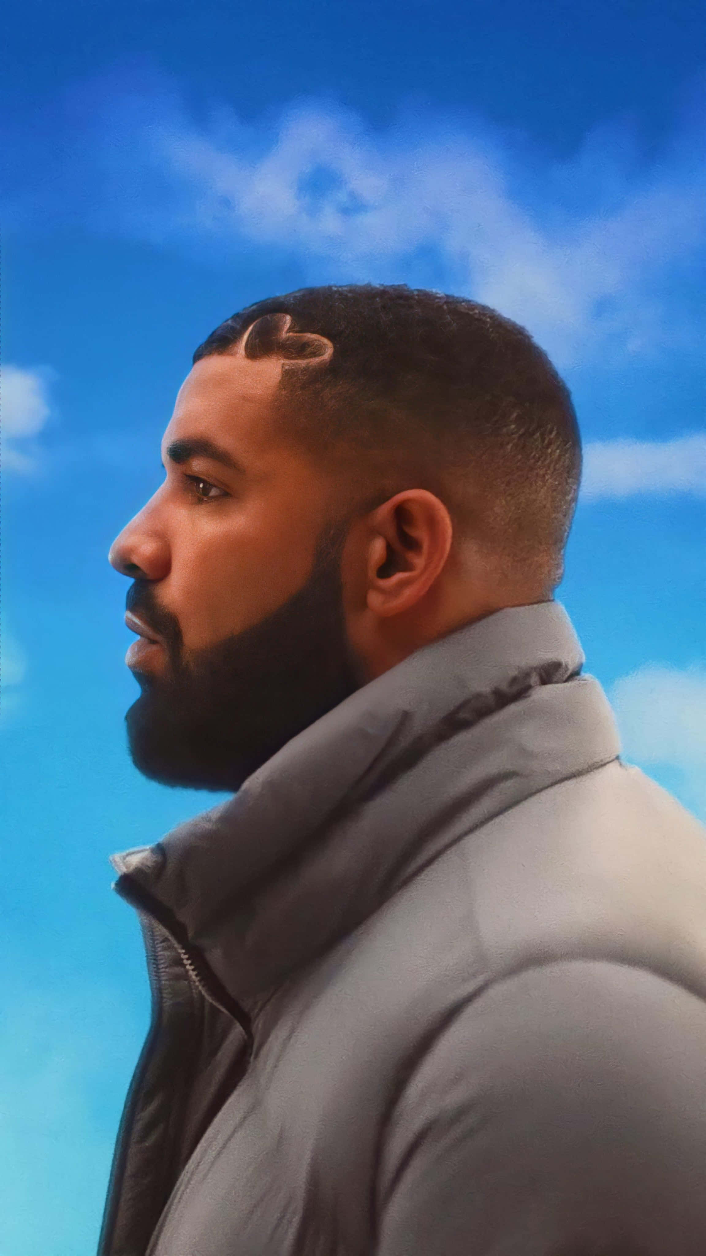 Drake, Nothing Was The Same, heart-shaped haircut, 4K Phone Wallpaper