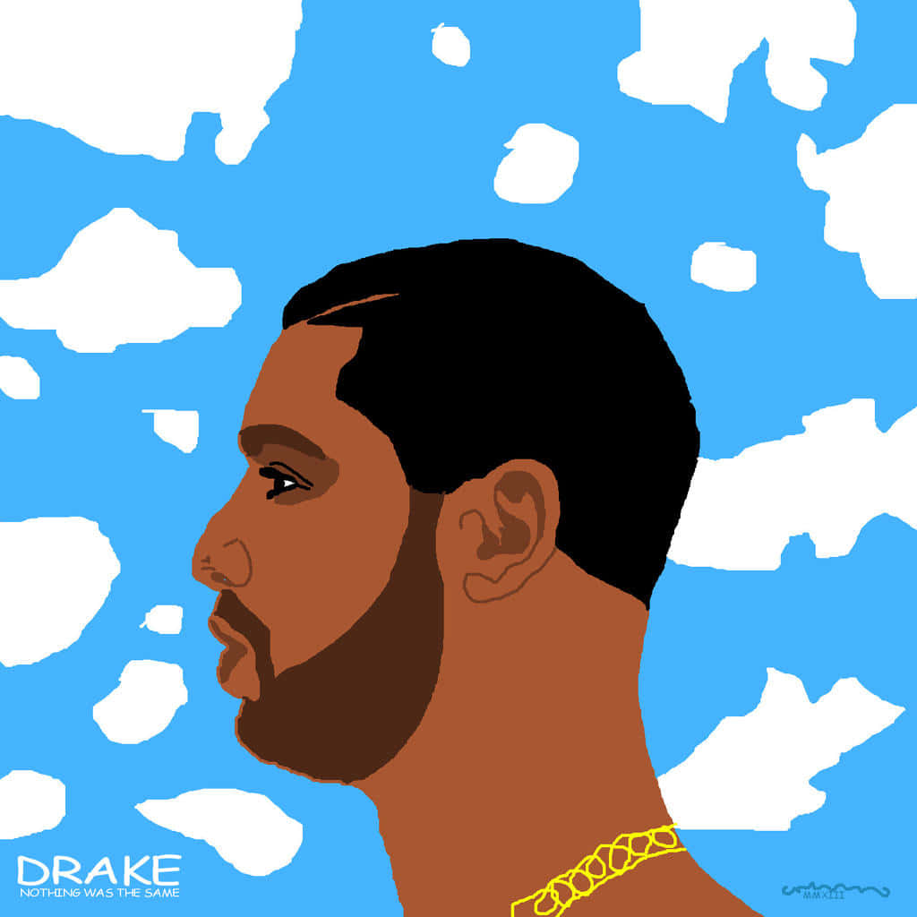 Drake, Nothing Was The Same, blue sky, SD Desktop Wallpaper