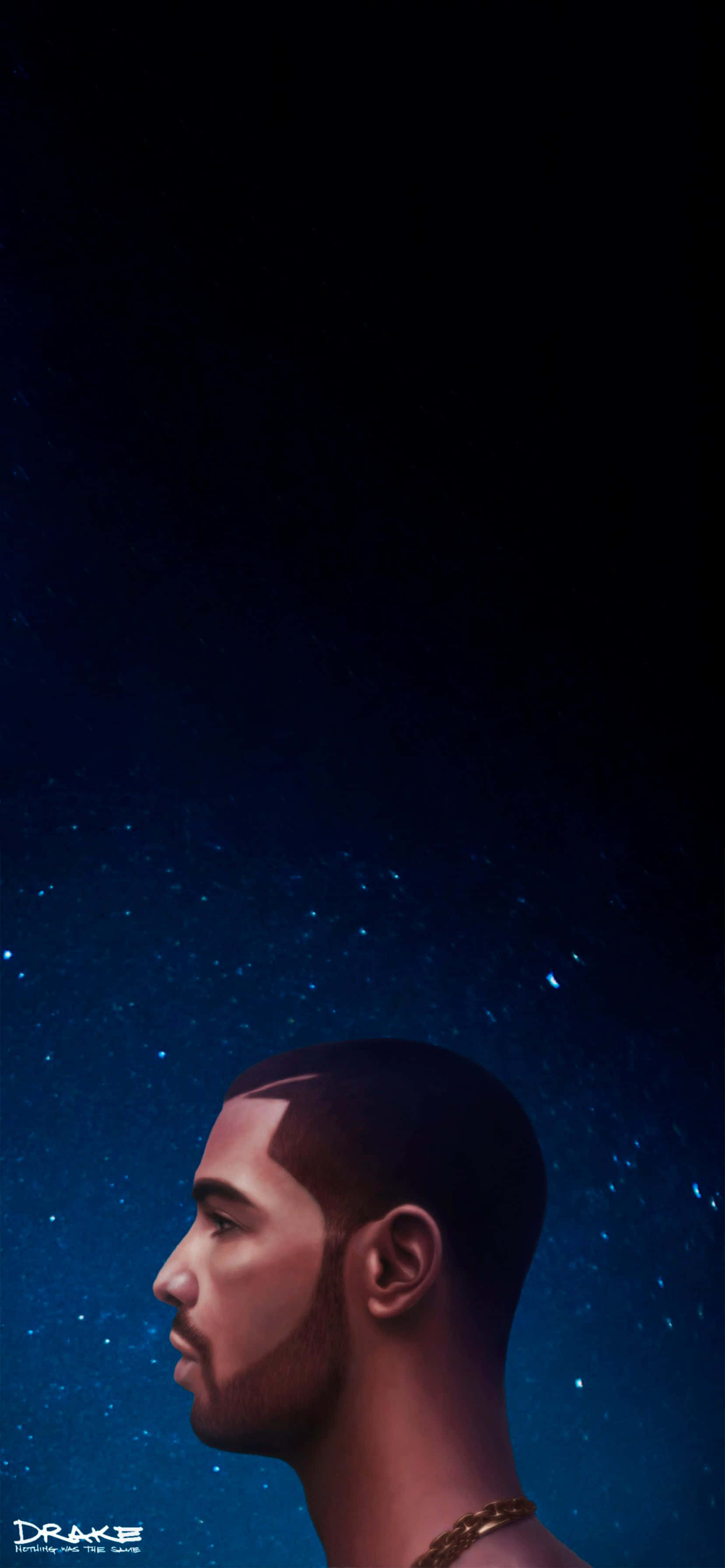 Drake, Nothing Was The Same, starry night sky, 2K Phone Wallpaper