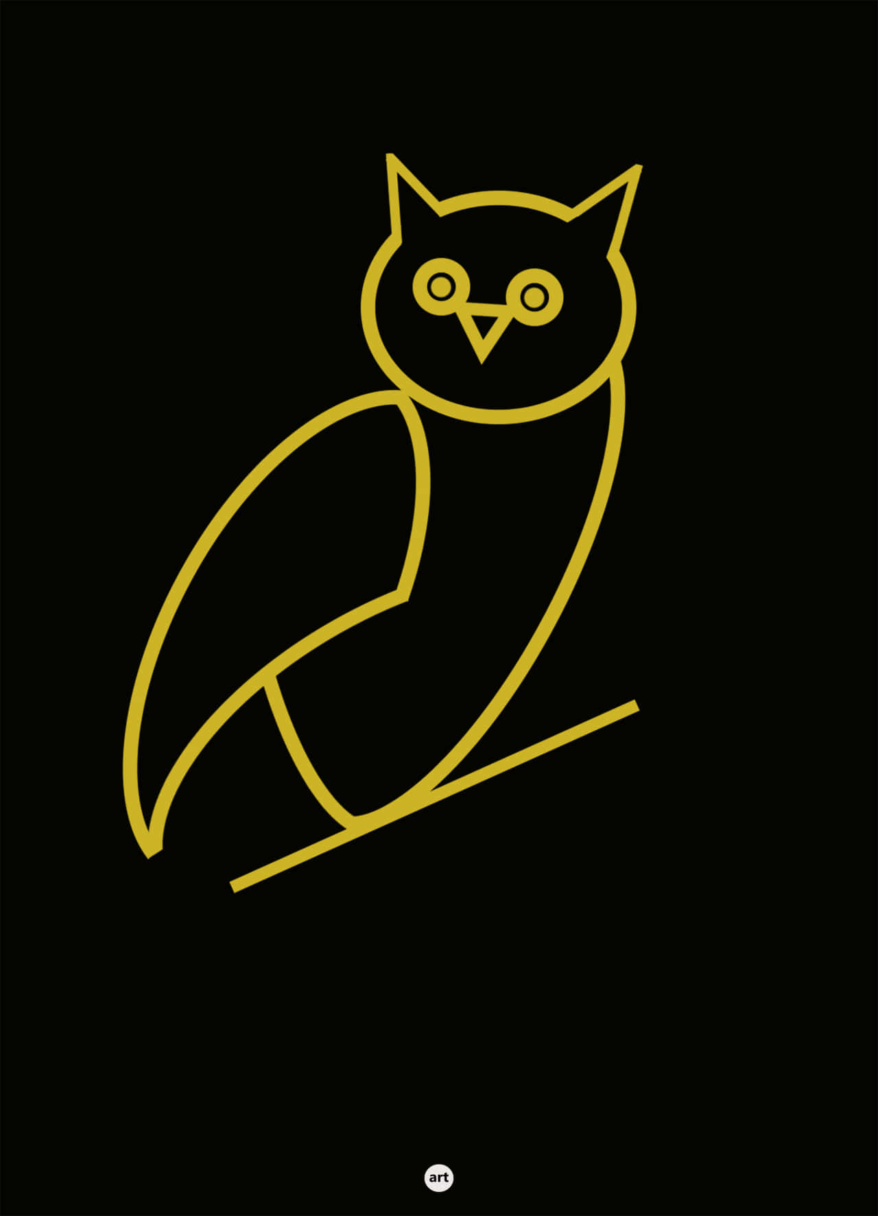 Drake, OVO Owl, iPhone, HD Phone Wallpaper