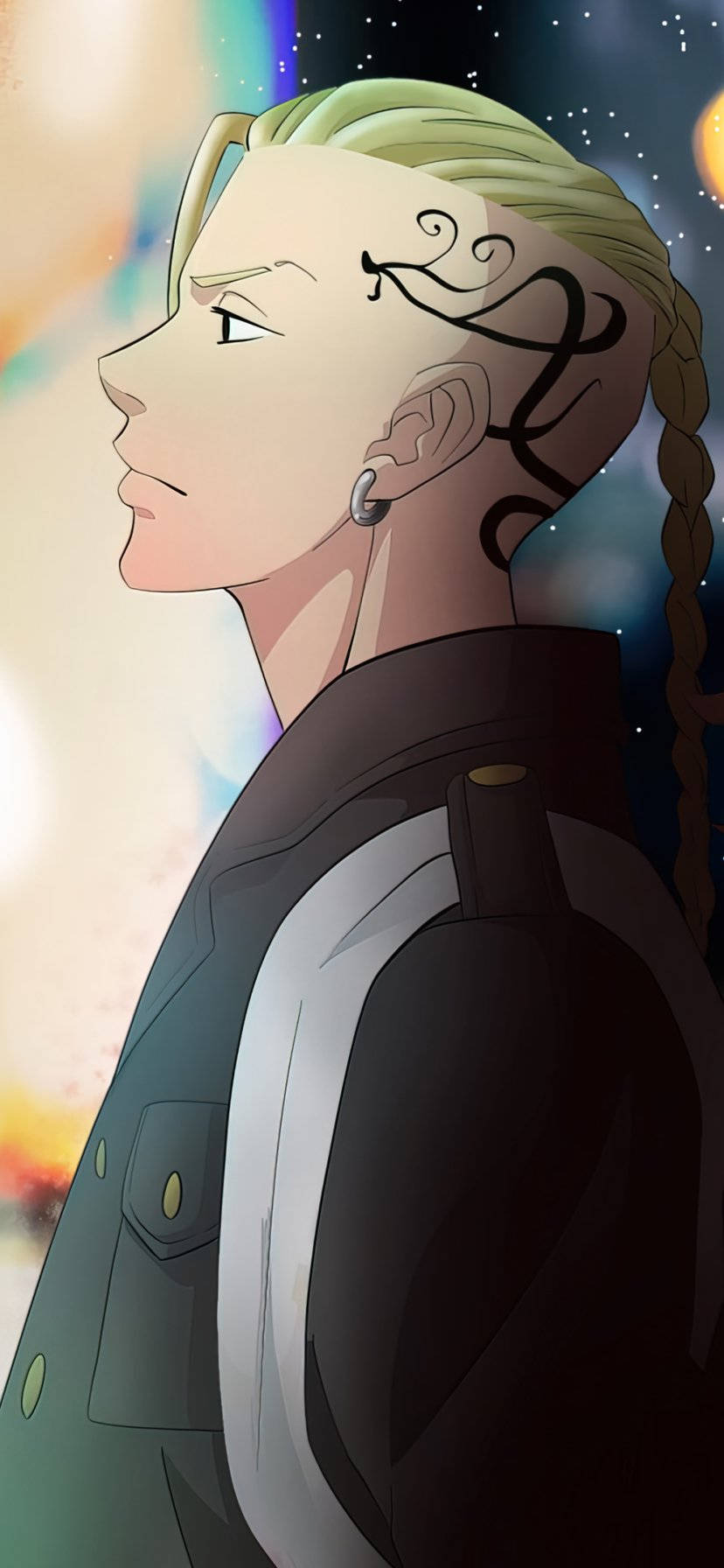 Draken, Tokyo Revengers, blonde braided hair, HD Phone Wallpaper