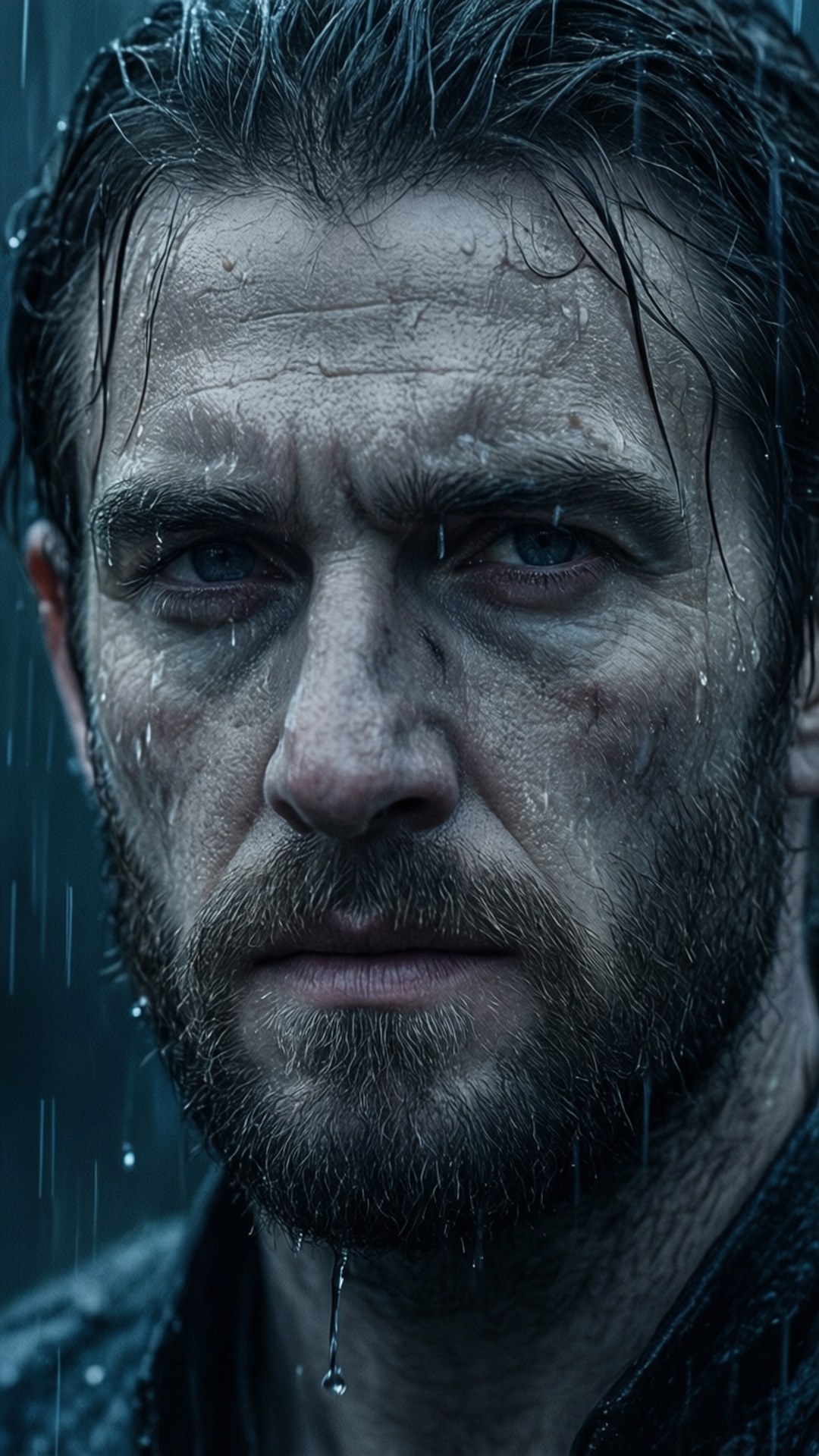 Draken, rain, portrait, Full HD Phone Wallpaper