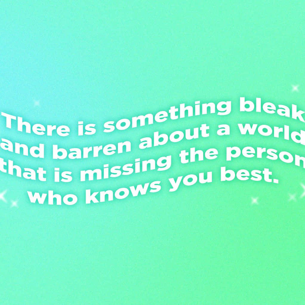 Bleak World Tragedy Quote, teal gradient background, white text, SD Desktop Wallpaper