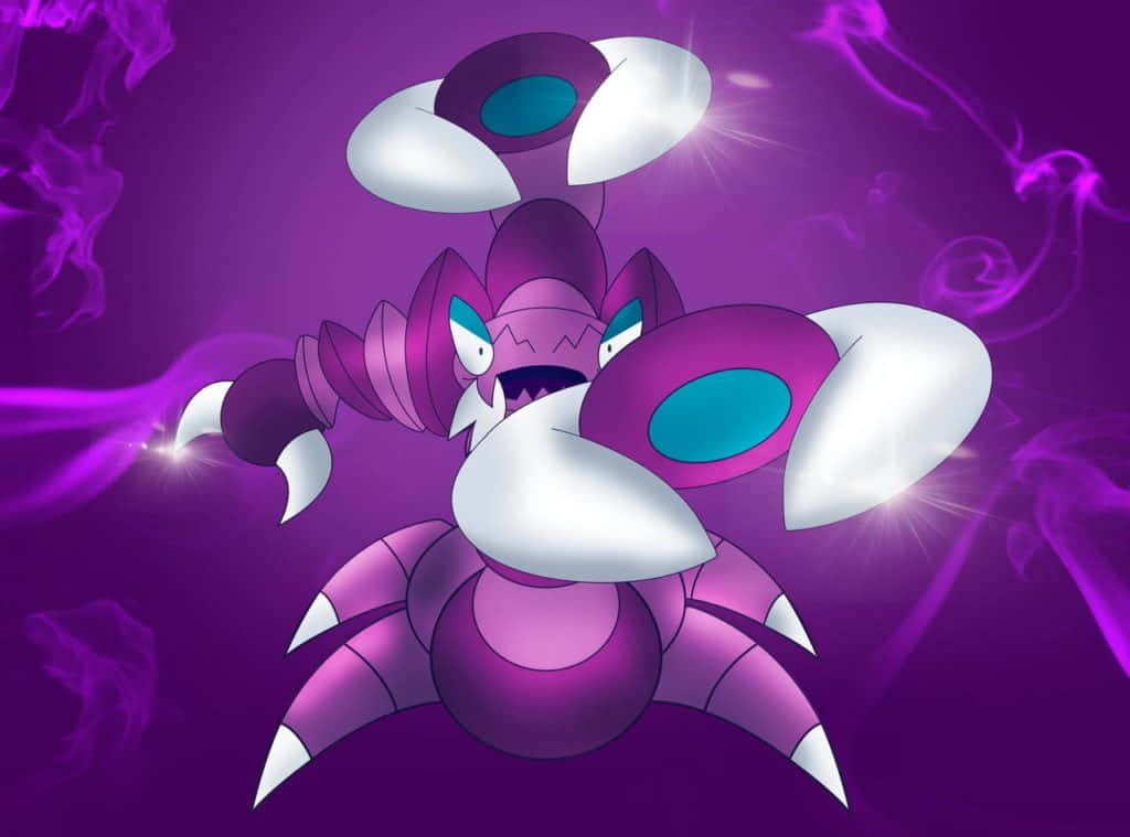 Drapion, purple, white, SD Desktop Wallpaper