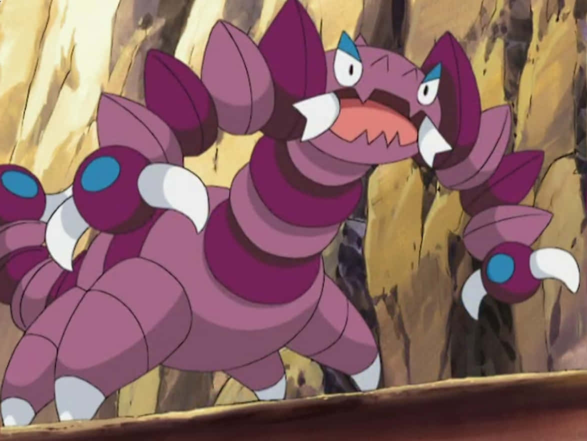 Drapion, purple, blue eyes, SD Desktop Wallpaper