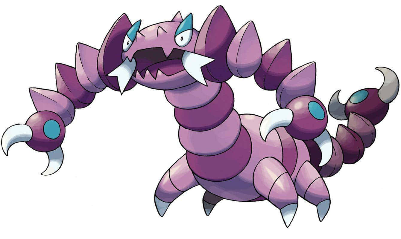 Drapion, purple, scorpion-like, HD Desktop Wallpaper