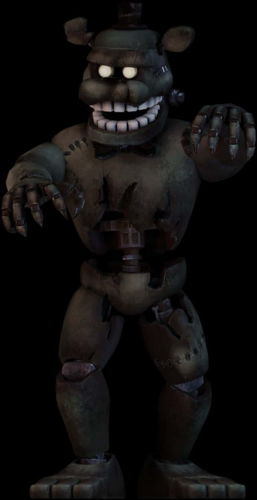 Dreadbear, glowing eyes, sharp claws, HD Phone Wallpaper