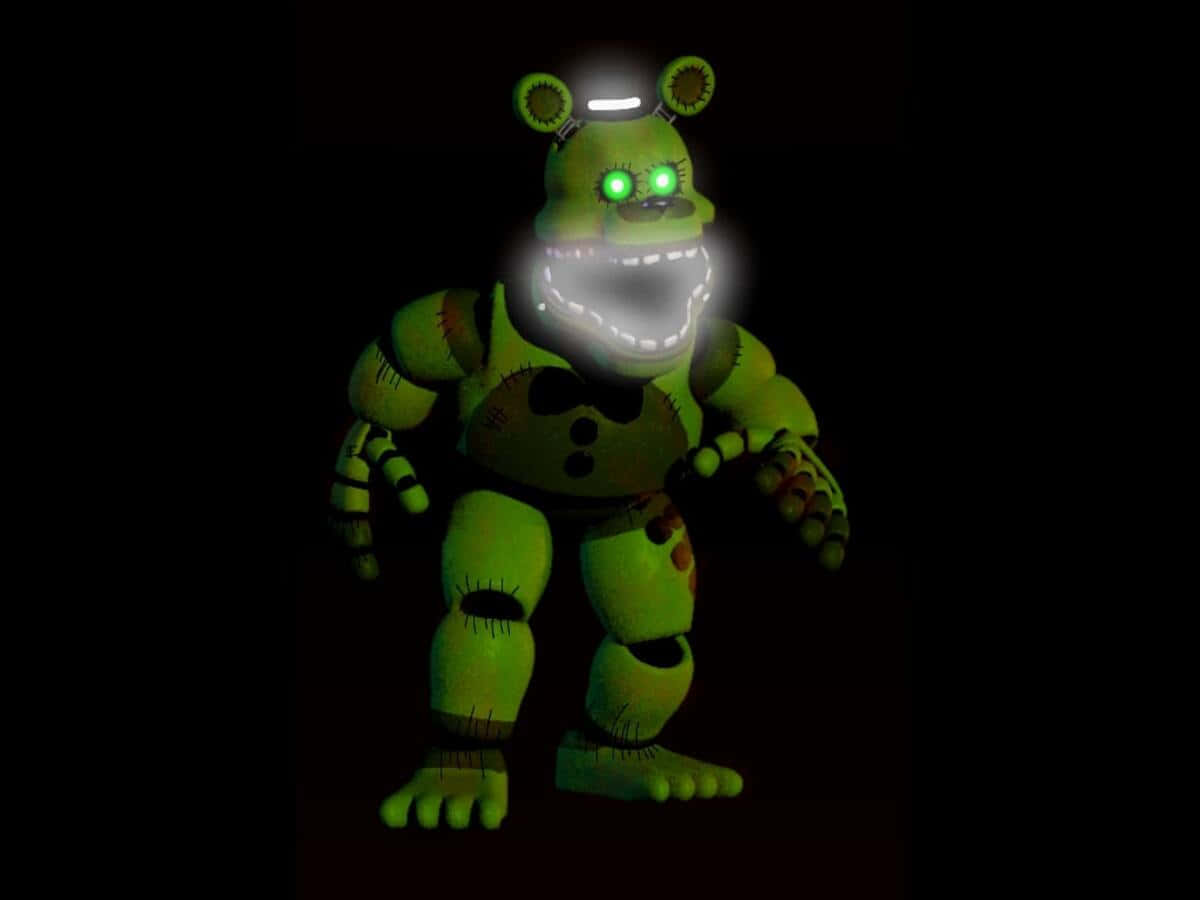 Dreadbear, green, glowing eyes, SD Desktop Wallpaper