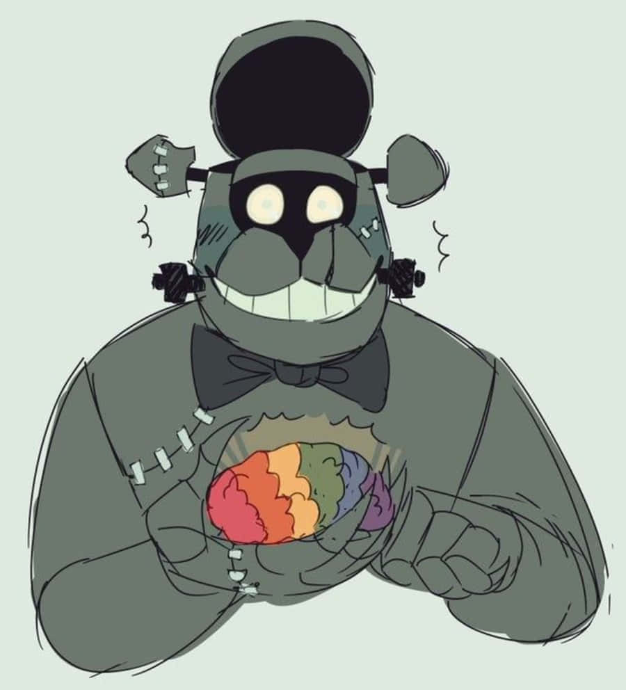 Dreadbear, top hat, bowtie, SD Phone Wallpaper