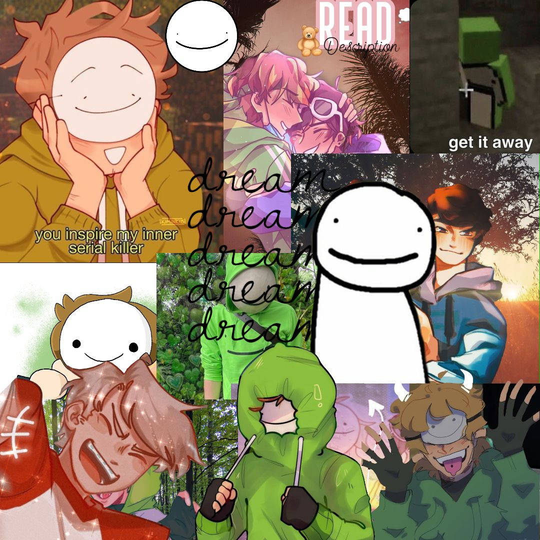 Dream Minecraft, anime, cartoon characters, SD Desktop Wallpaper