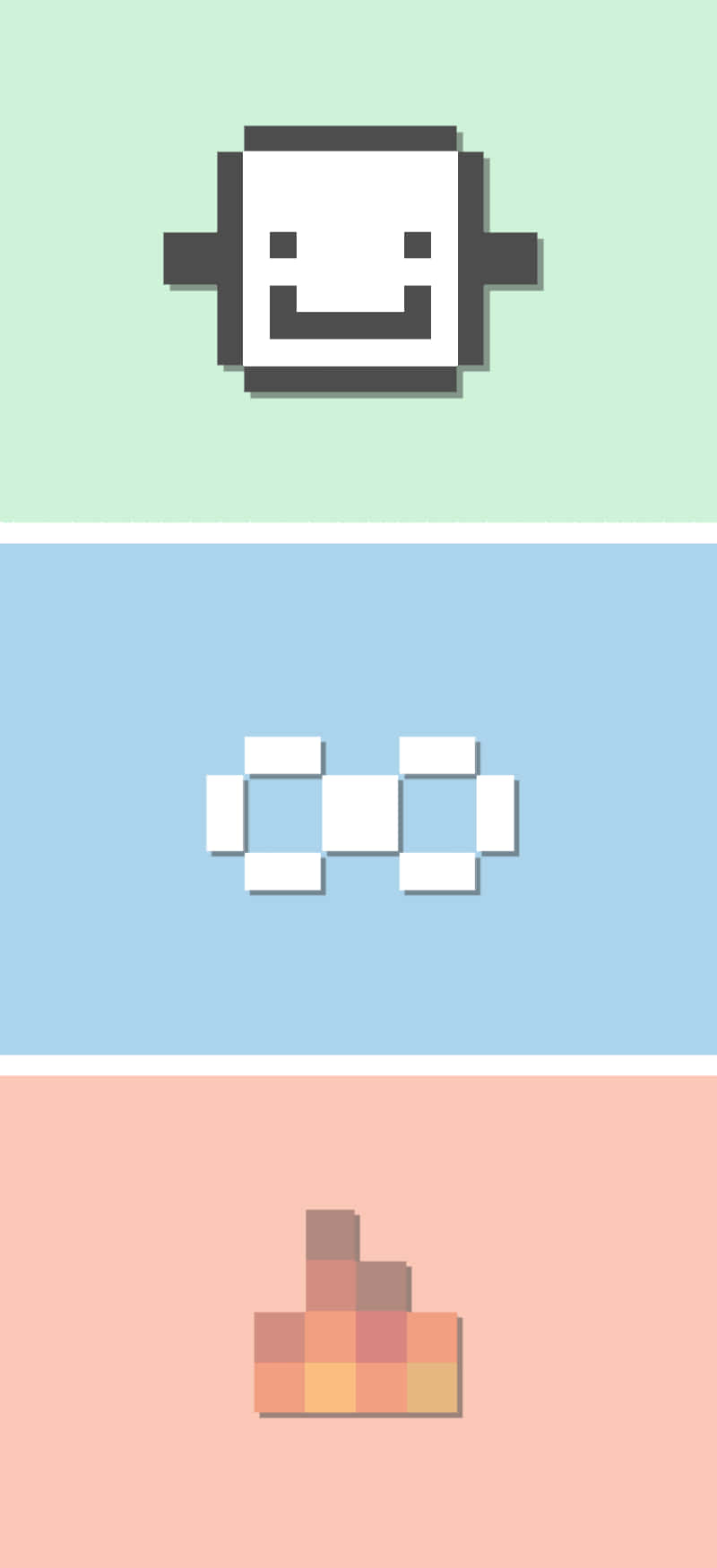 Dream Team, Minecraft, pixel-art icons, HD Phone Wallpaper
