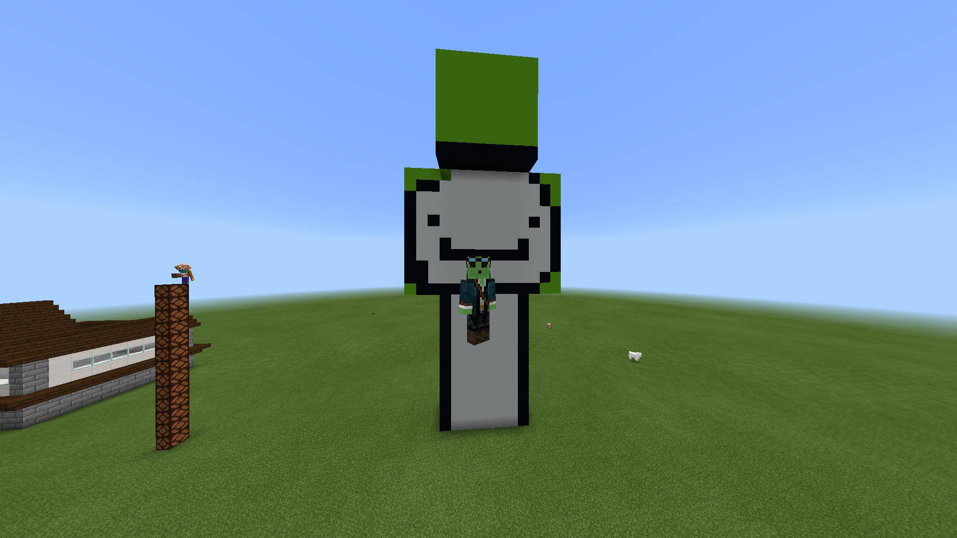 Minecraft, Dream, zombie, Full HD Desktop Wallpaper