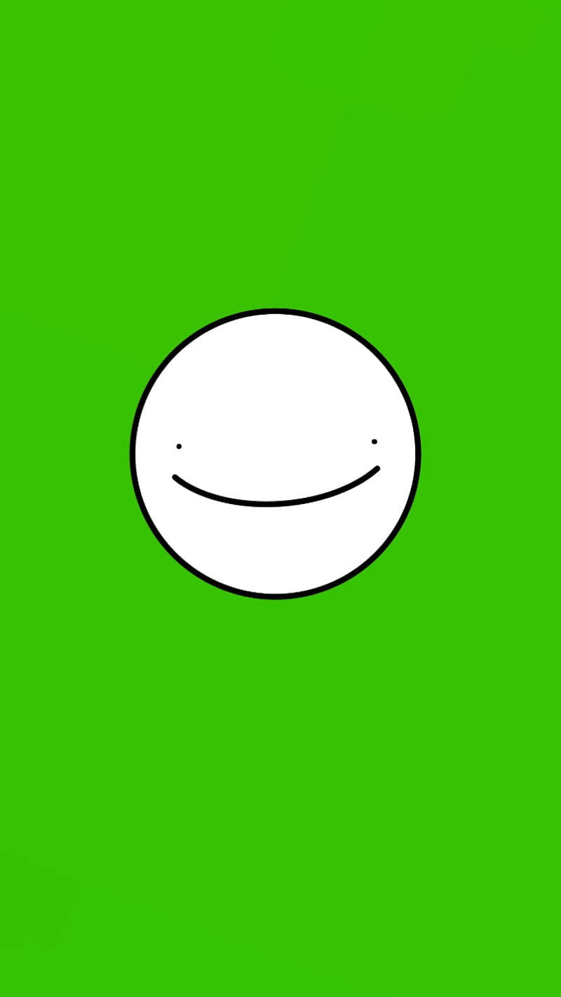 Dream, Minecraft, minimalist white smiley face, HD Phone Wallpaper