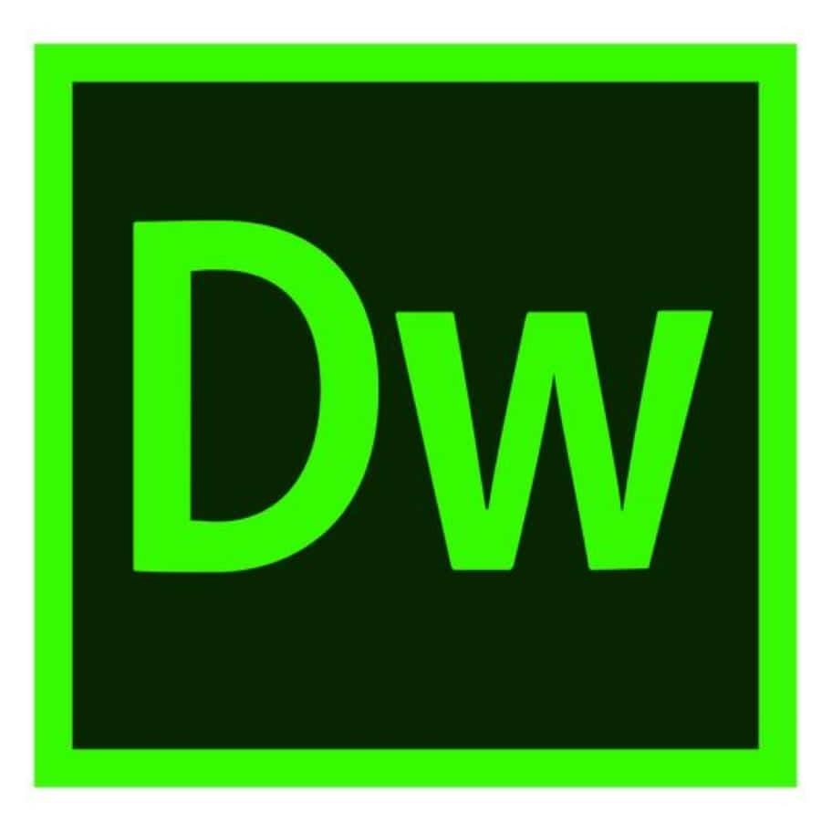 Dreamweaver, DW, bold green, SD Desktop Wallpaper