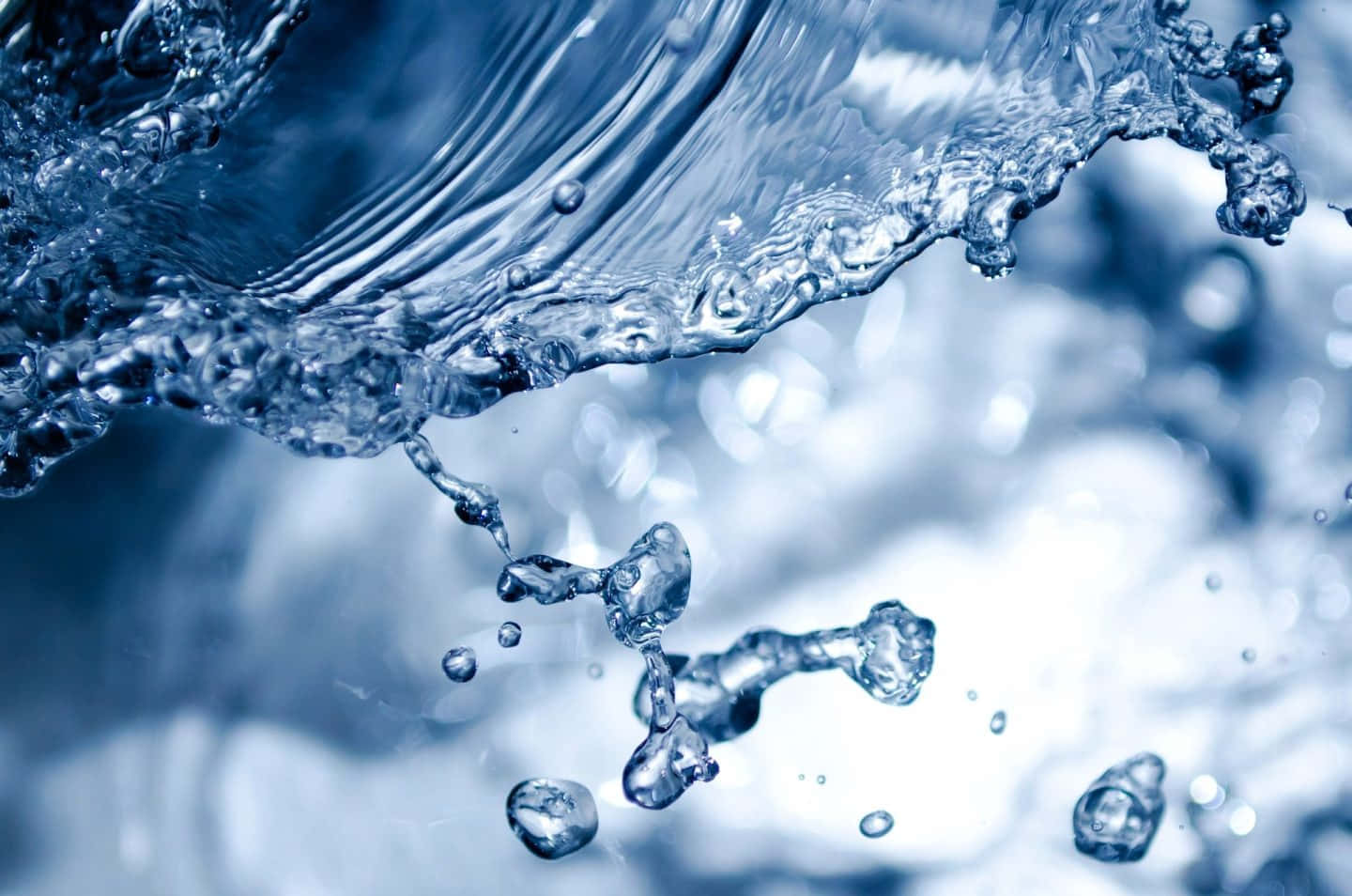 hydration, 1440 x 954, blue water, HD Desktop Wallpaper