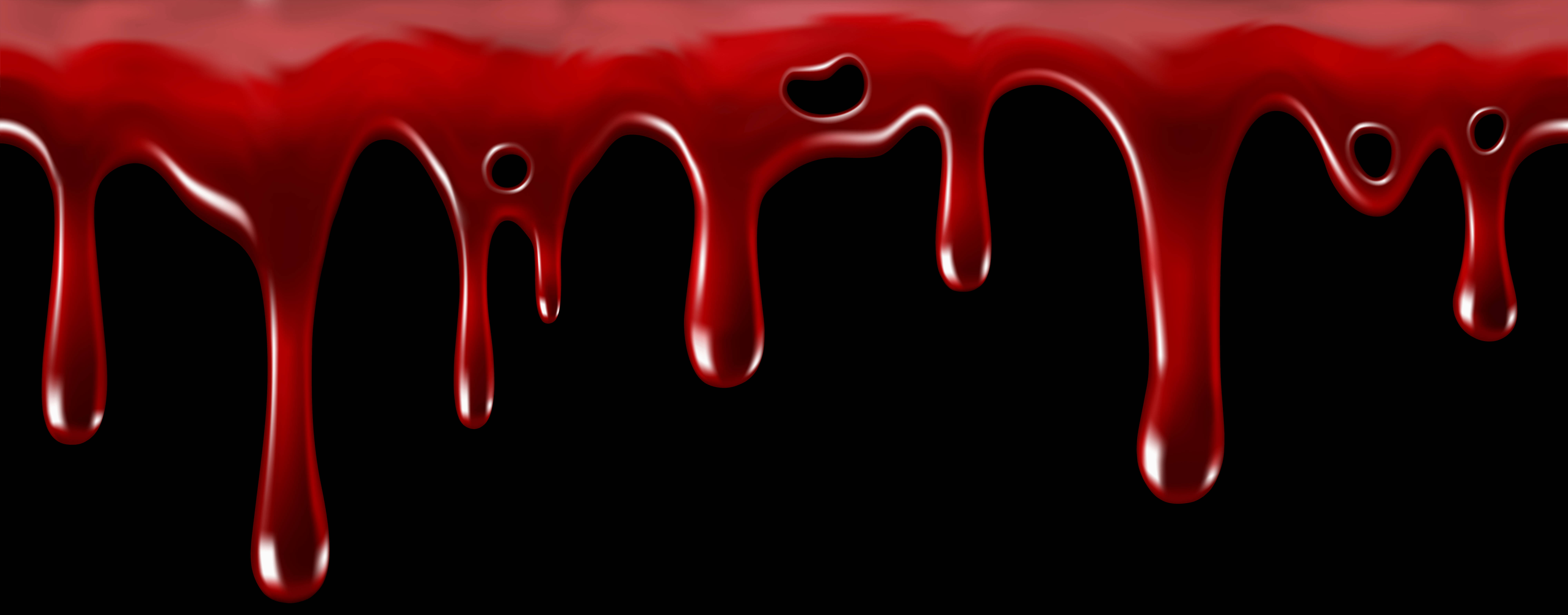 Drippy, crimson, glossy, 8K Desktop Wallpaper