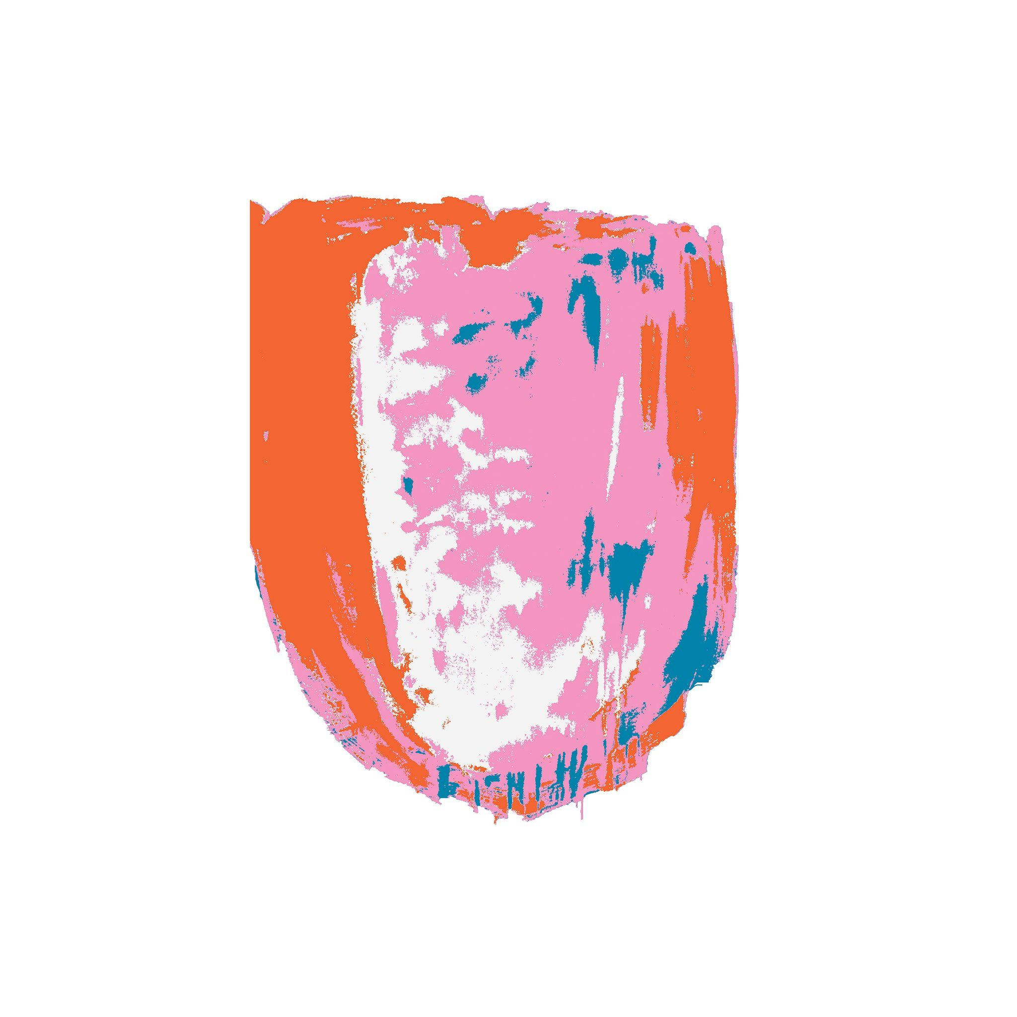Drippy, pink, orange, Full HD Desktop Wallpaper