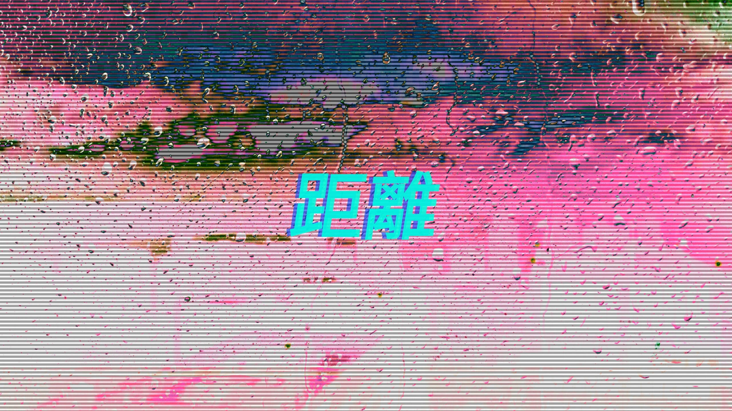 Droplets, purple aesthetic, tumblr laptop, 2K Desktop Wallpaper