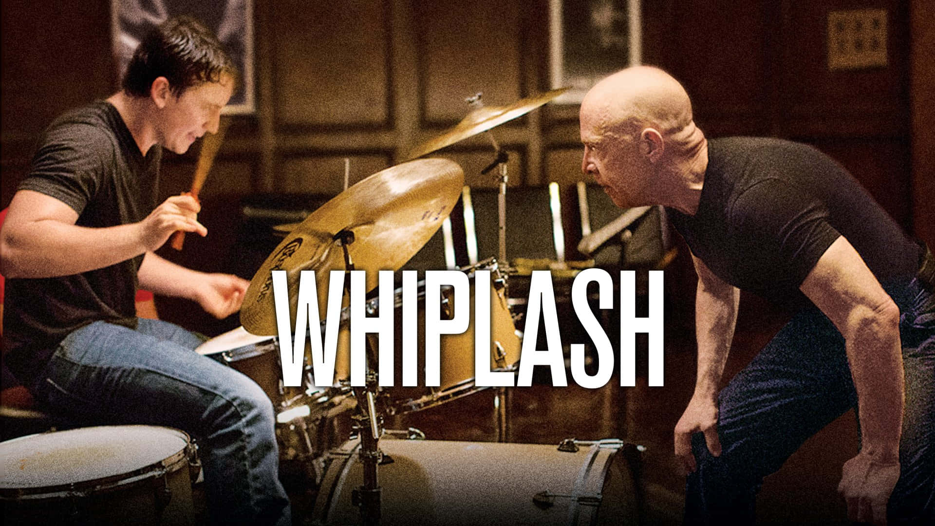 drummer, drums, stern bald instructor, Full HD Desktop Wallpaper