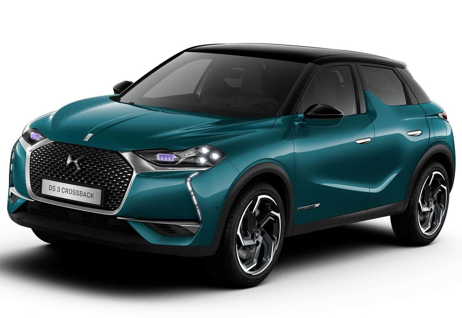 DS 3 Crossback, teal, black accents, HD Desktop Wallpaper