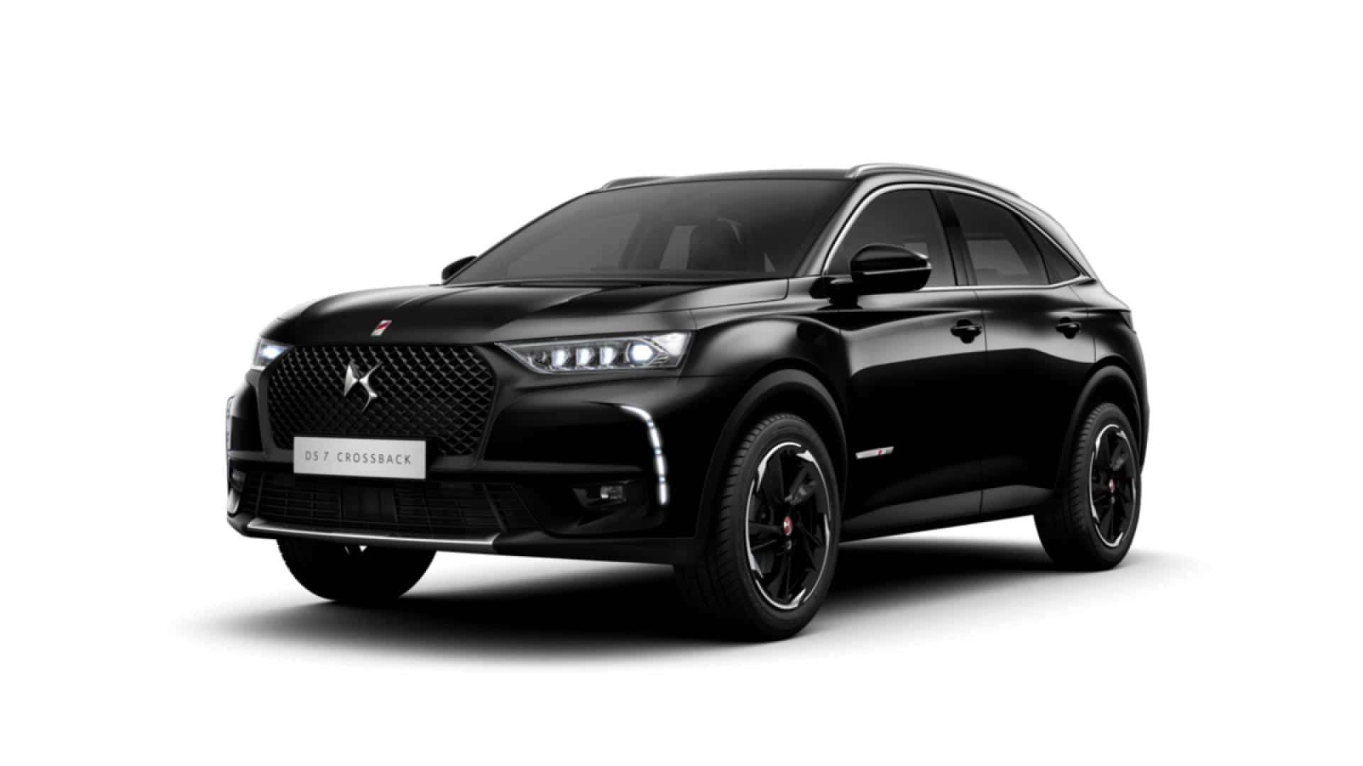DS 7 Crossback E-Tense, sleek black, studio shot, Full HD Desktop Wallpaper
