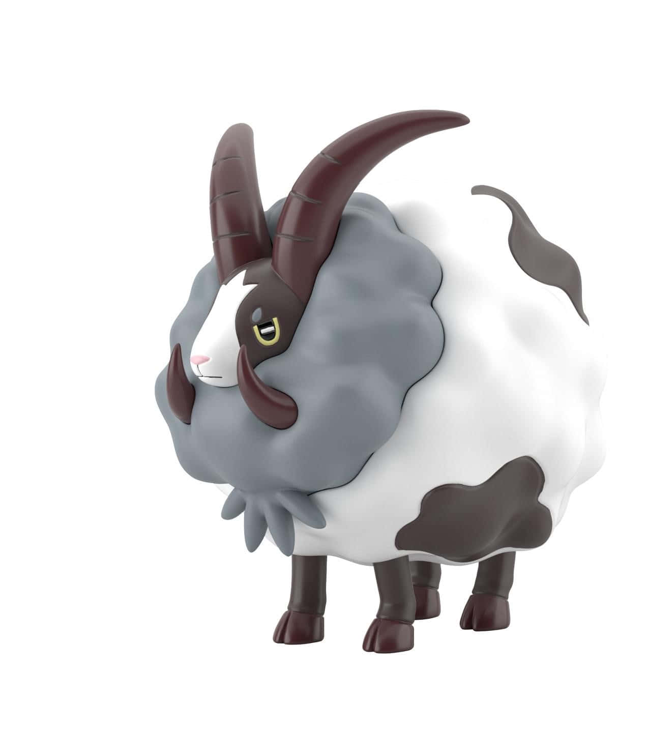 Dubwool, goat-like Pokémon, fluffy grey and white wool, HD Phone Wallpaper